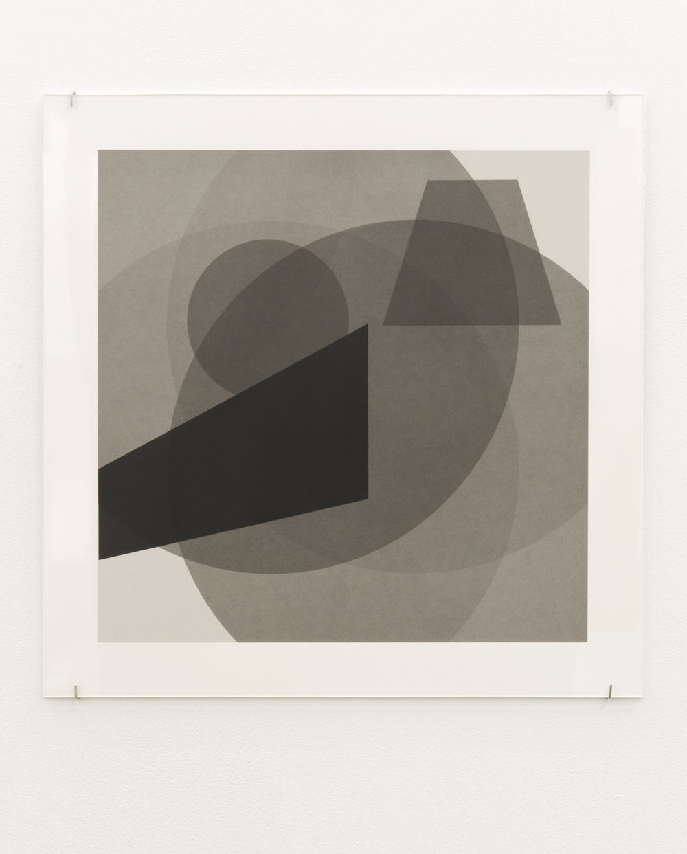 ​Janice Kerbel, Cue, 2011, silkscreen on paper, 22 x 22 in. (56 x 56 cm) by 
