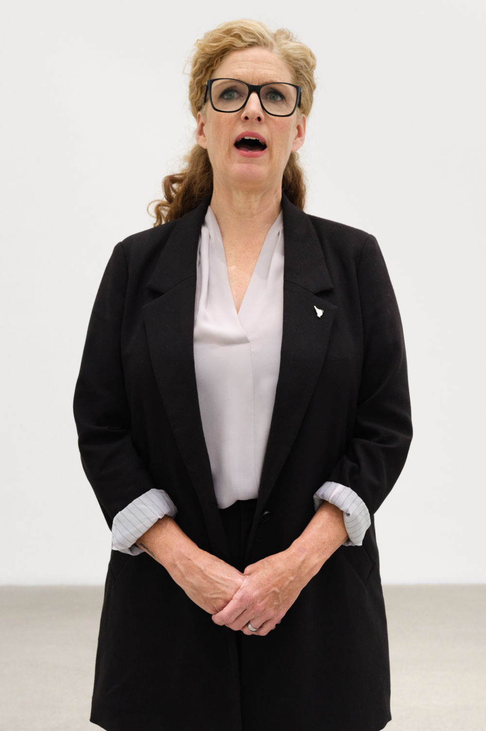 ​Janice Kerbel, Speech!, 2022, live performance, 6 minutes, 10 seconds by 