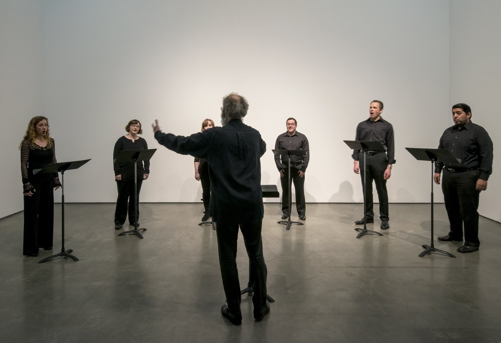 Janice Kerbel, DOUG, 2014, live performance. Installation view, DOUG,	BC	Binning	Gallery,	Contemporary	Art	Gallery,	Vancouver, 2016