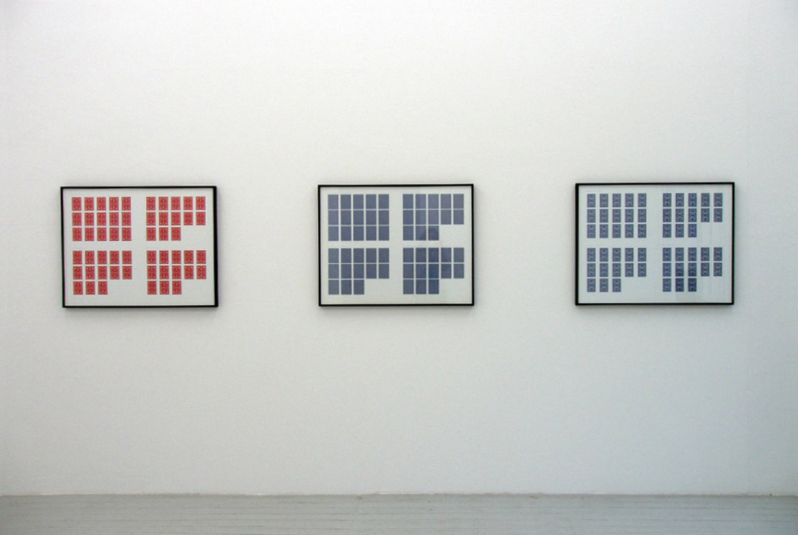 Janice Kerbel, Three Marked Decks, 1999, offset lithographs, 32 x 40 in. (80 x 100 cm)