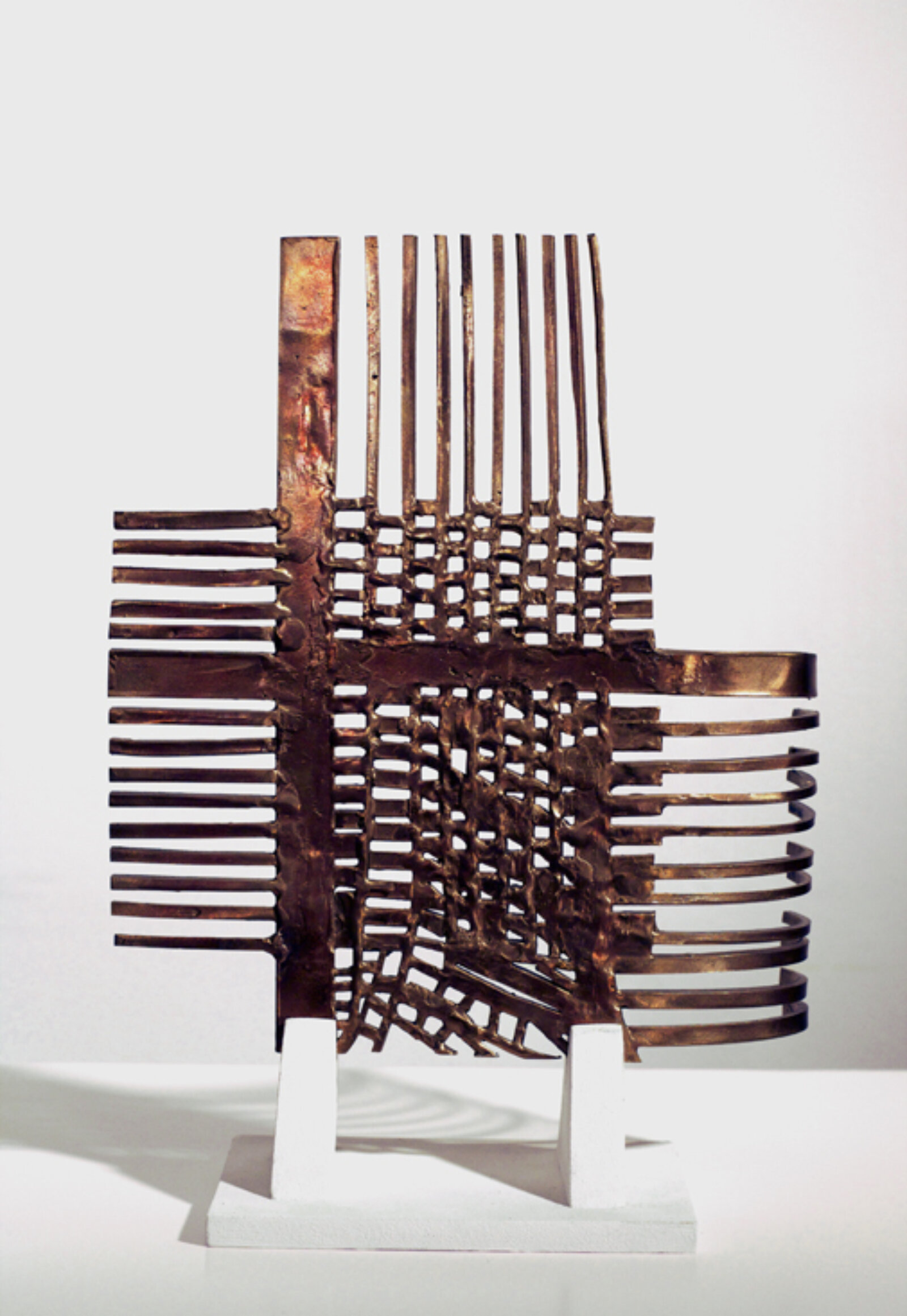 Devon Knowles, In the Shadow of it All #3, 2010, bronze, 10 x 8 in. (24 x 19 cm)