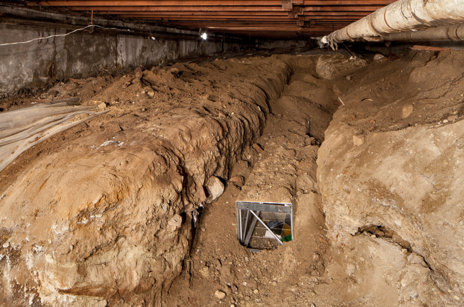 Devon Knowles, It’s Only Forever, 2013, glass, aluminum, paper, dimensions variable. Installation view, Properties, Western Front, Vancouver, Canada, 2013