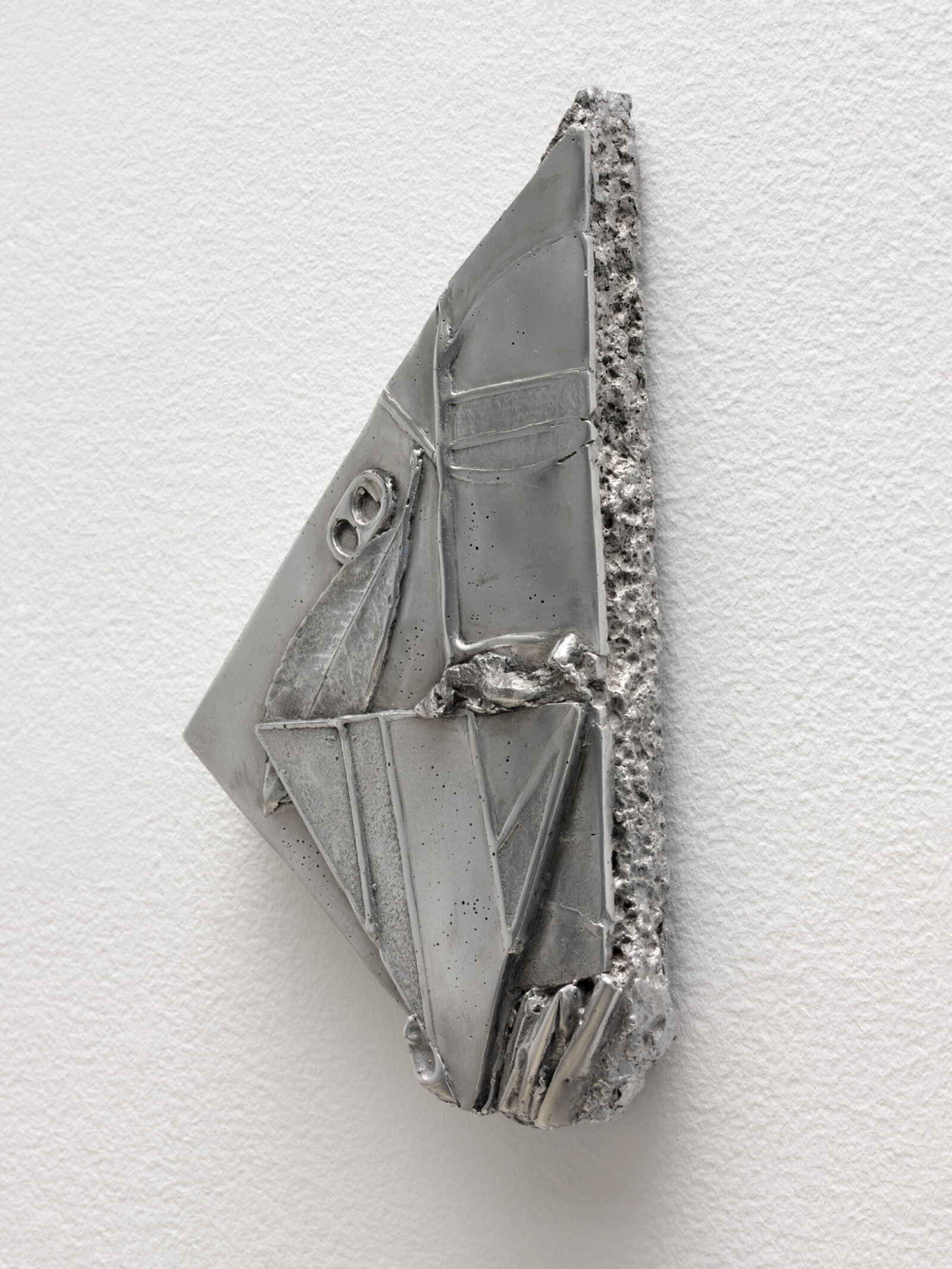 Devon Knowles, Seconds, 2020, aluminum, 9 x 6 x 2 in. (24 x 14 x 4 cm)