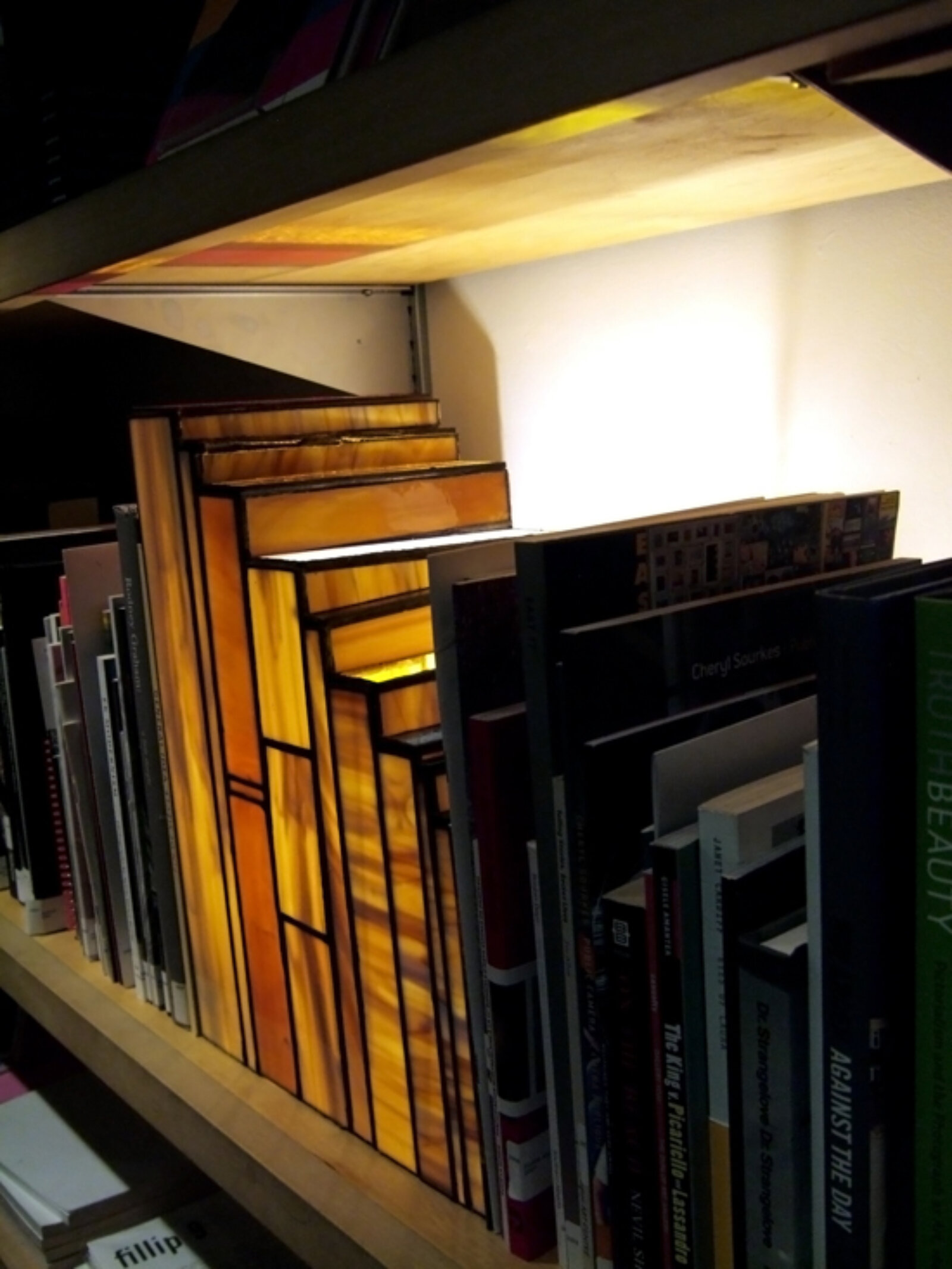 Devon Knowles, Untitled, 2010, glass, copper, solder, 10 x 14 x 6 in. (25 x 36 x 16 cm)