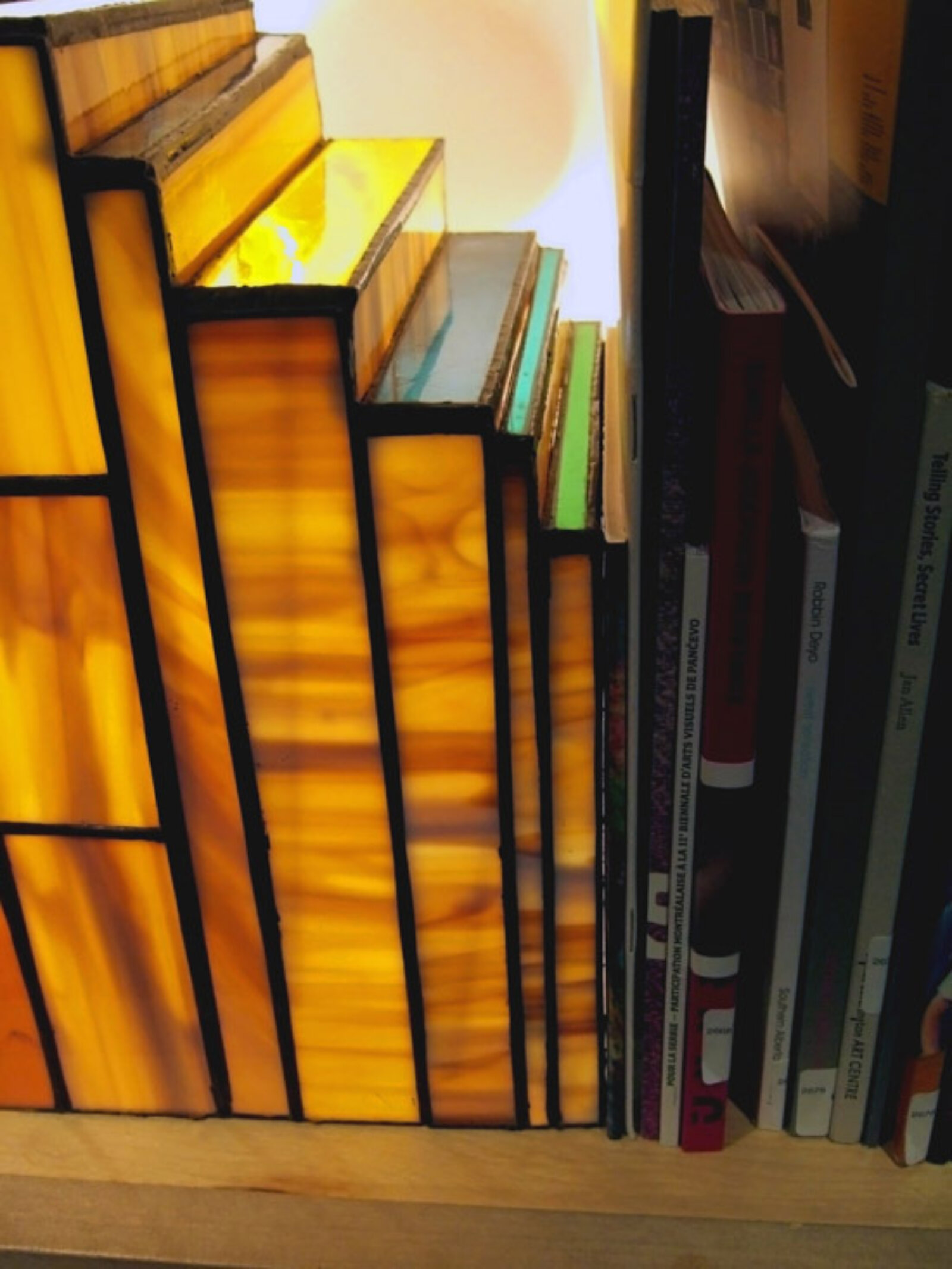 Devon Knowles, Untitled, 2010, glass, copper, solder, 10 x 14 x 6 in. (25 x 36 x 16 cm)