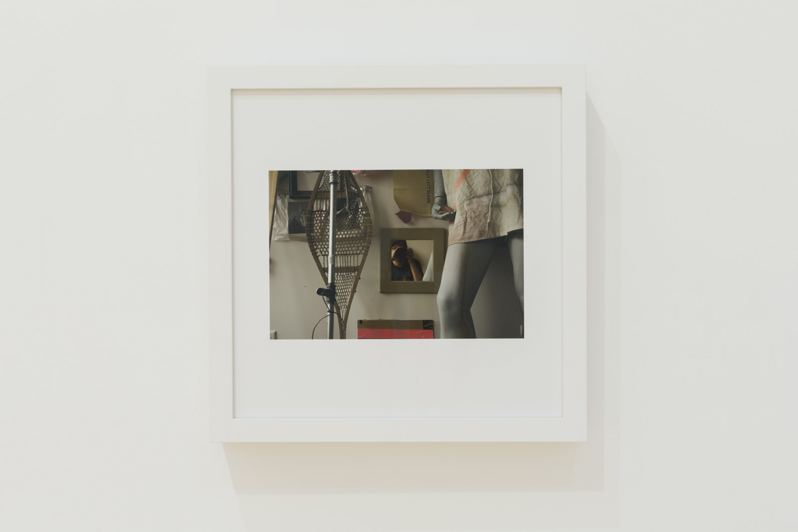 Duane Linklater, for laura ortman, 2017, framed digital print mounted to dibond, 16 x 16 in. (41 x 41 cm)