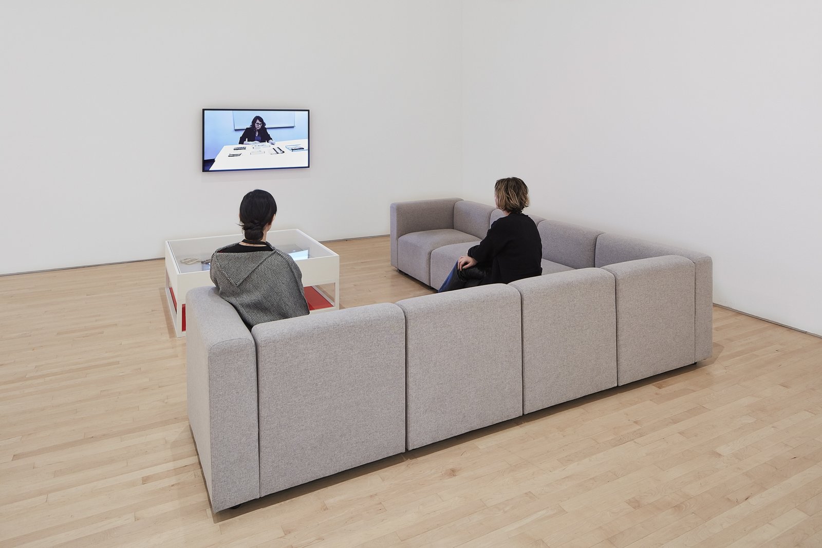 Tanya Lukin Linklater, An amplification through many minds, 2019, video, 36 minutes, 32 seconds. Installation view, SOFT POWER, SF MOMA, San Francisco, USA, 2019