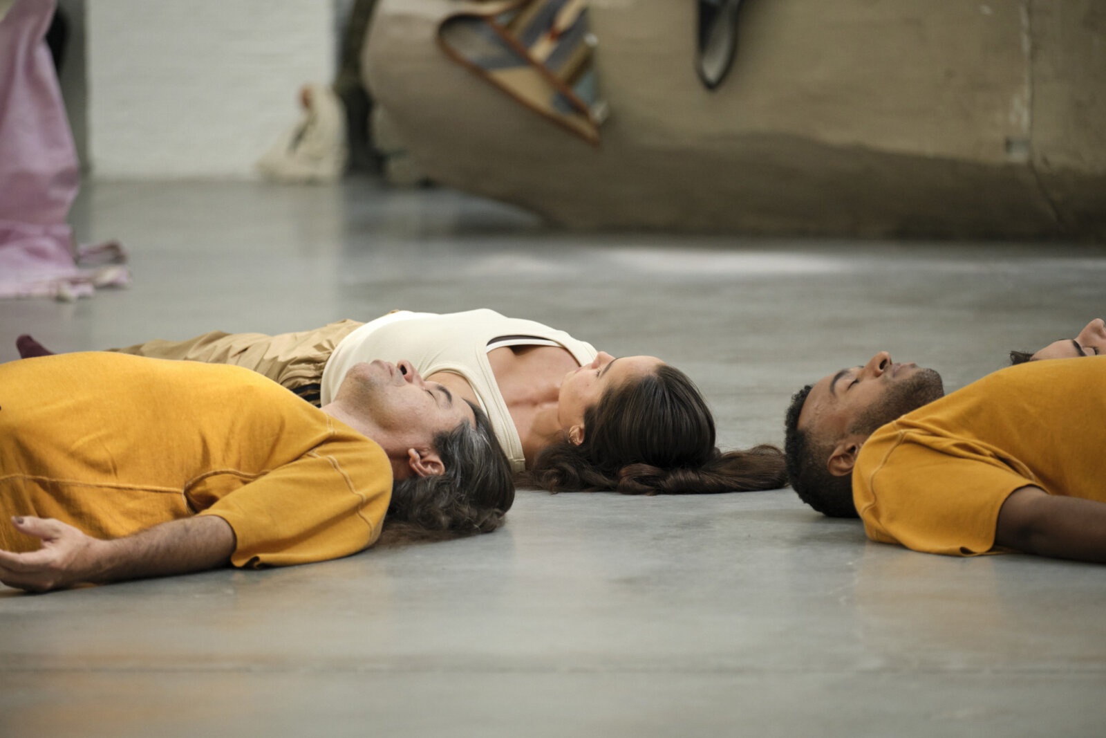 Tanya Lukin Linklater, bison bison (dance_hum for dirtbath), 2025, performance view, Dia Chelsea, New York, USA, 2025. Photo: Don Stahl. Courtesy Dia Art Foundation⁠