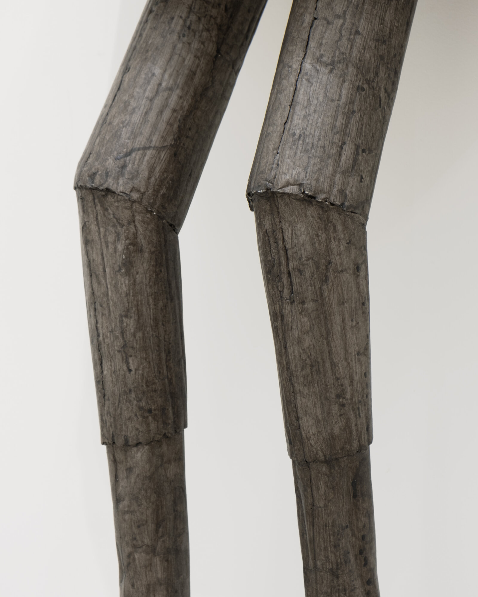 Liz Magor, Sequel (detail), 2024, pigmented polymerized gypsum, 47 x 28 x 13 in. (119 x 71 x 33 cm)