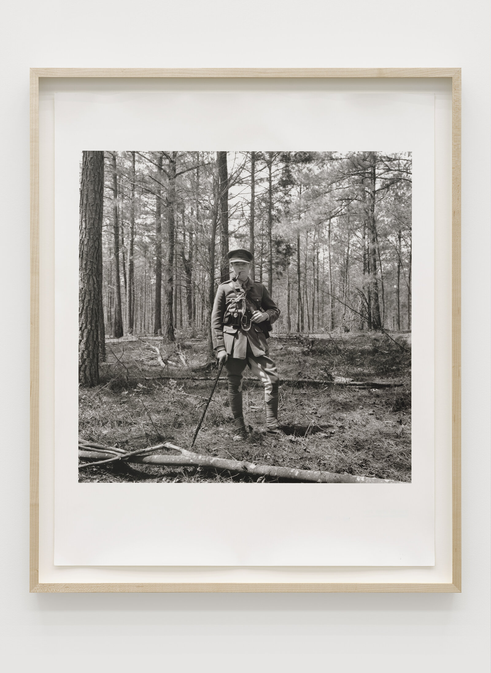 Liz Magor, WW I Portfolio (detail), 1996, 9 silver gelatin prints, each 22 x 18 in. (56 x 46 cm)