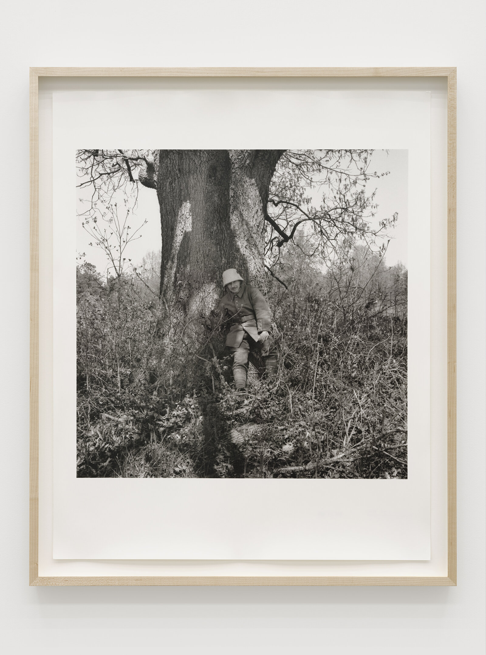 Liz Magor, WW I Portfolio (detail), 1996, 9 silver gelatin prints, each 22 x 18 in. (56 x 46 cm)