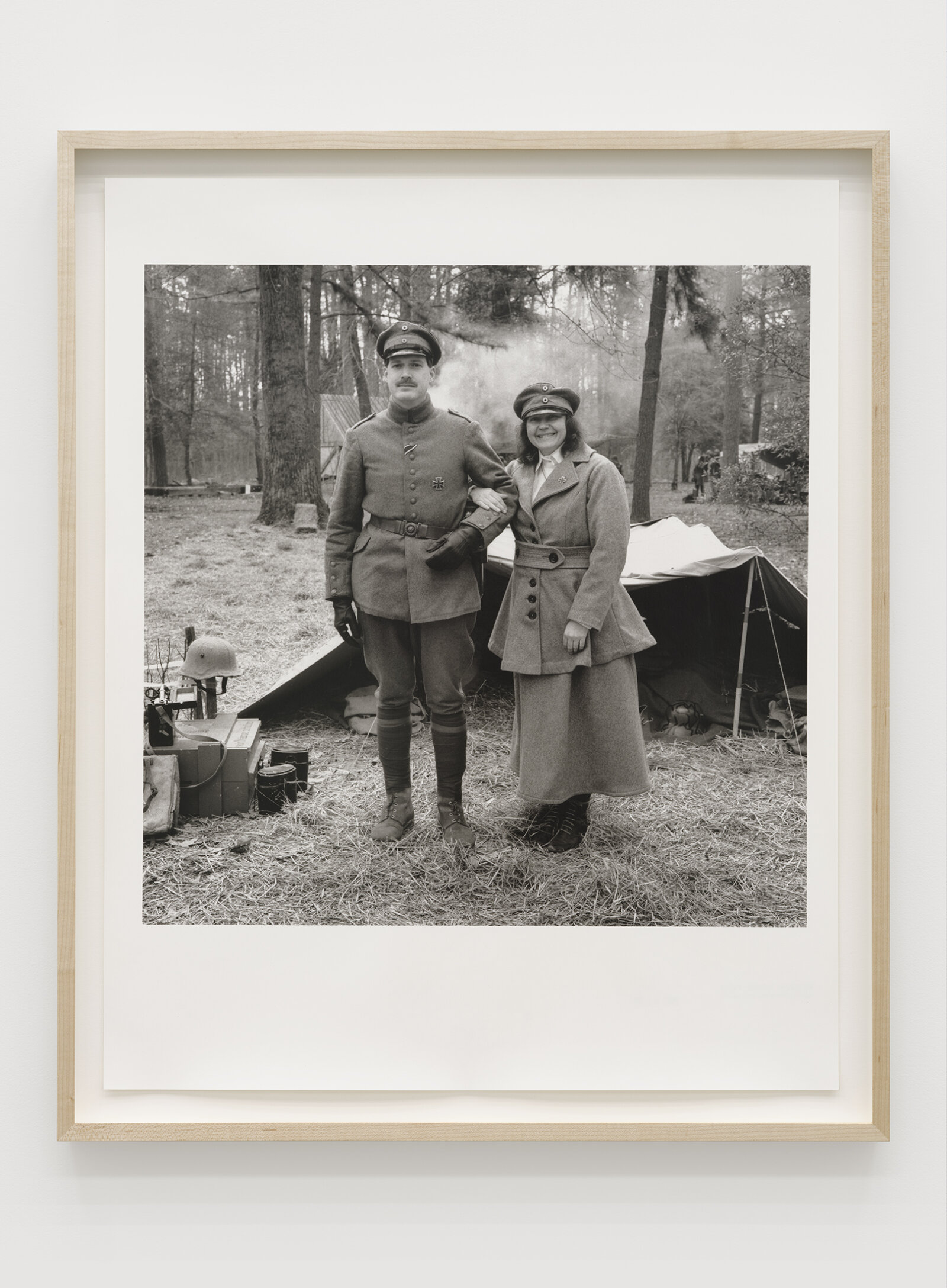 Liz Magor, WW I Portfolio (detail), 1996, 9 silver gelatin prints, each 22 x 18 in. (56 x 46 cm)