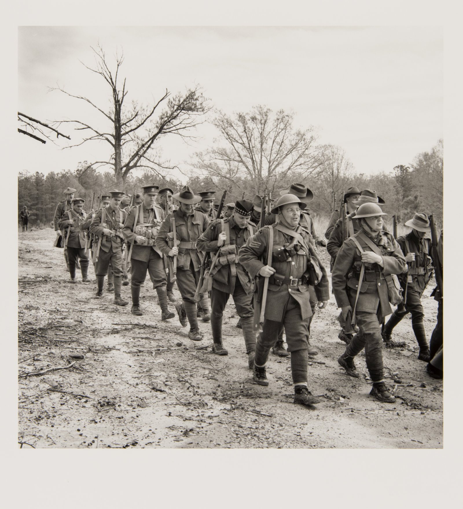 Liz Magor, WW I Portfolio, 1996, 9 silver gelatin prints, each 20 x 16 in. (51 x 41 cm)