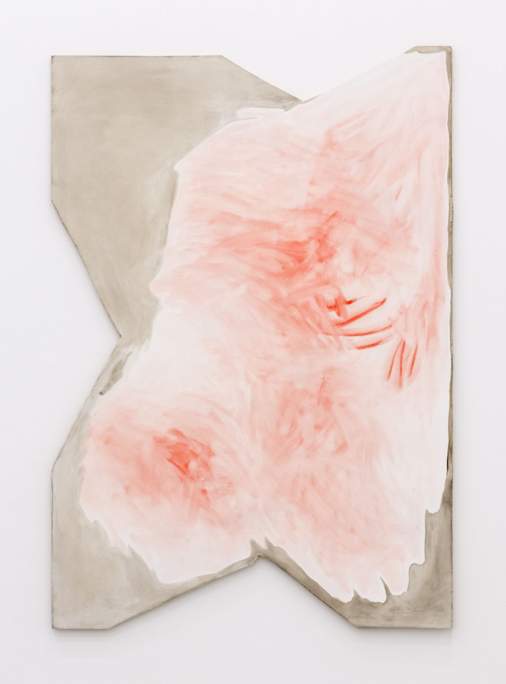 Monique Mouton, Rose, 2014, oil on wood panel, 48 x 33 in. (121 x 83 cm)  by 