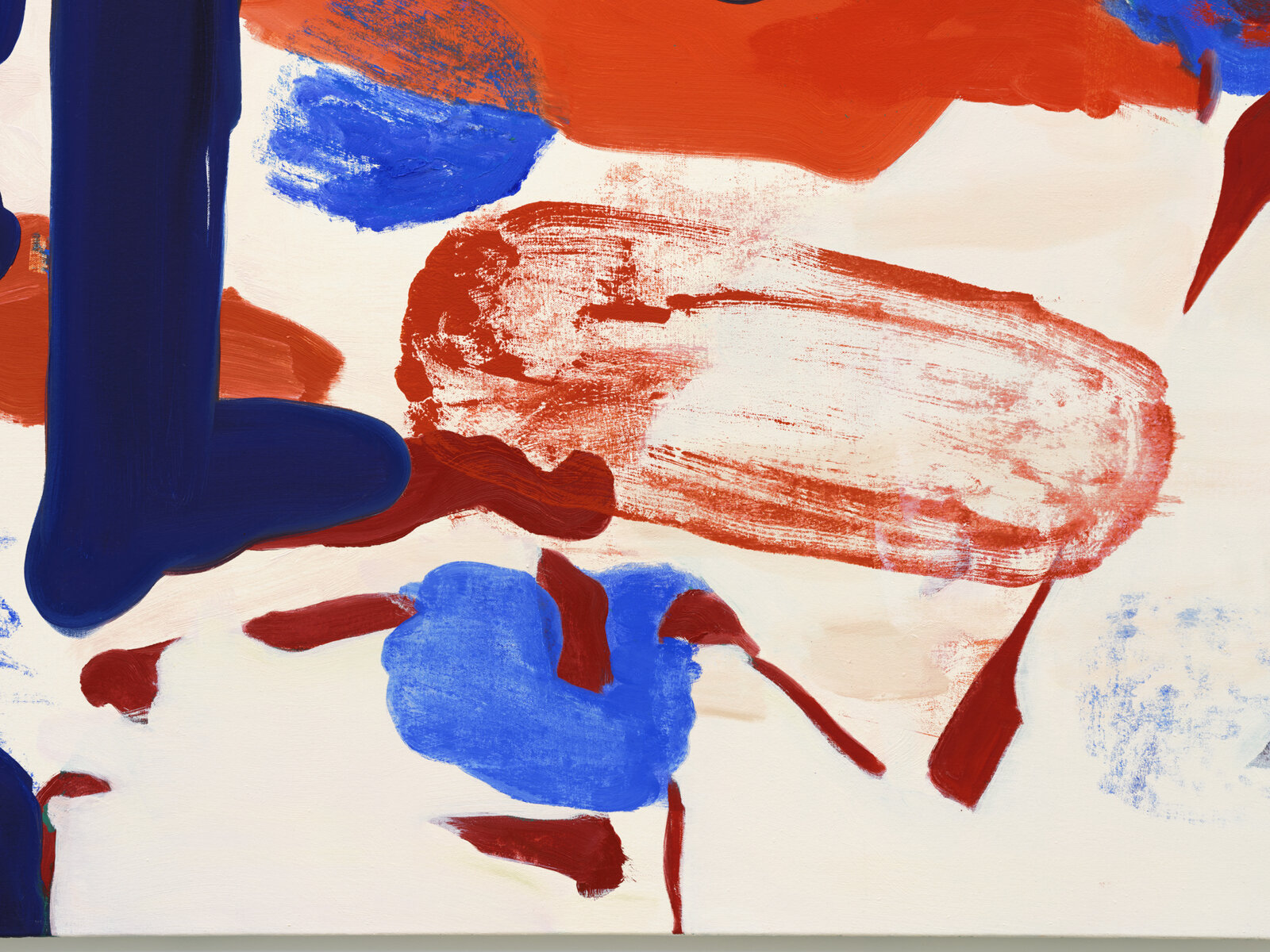 Elizabeth McIntosh, Impression (detail), 2026, oil on linen, 71 x 62 in. (180 x 158 cm)