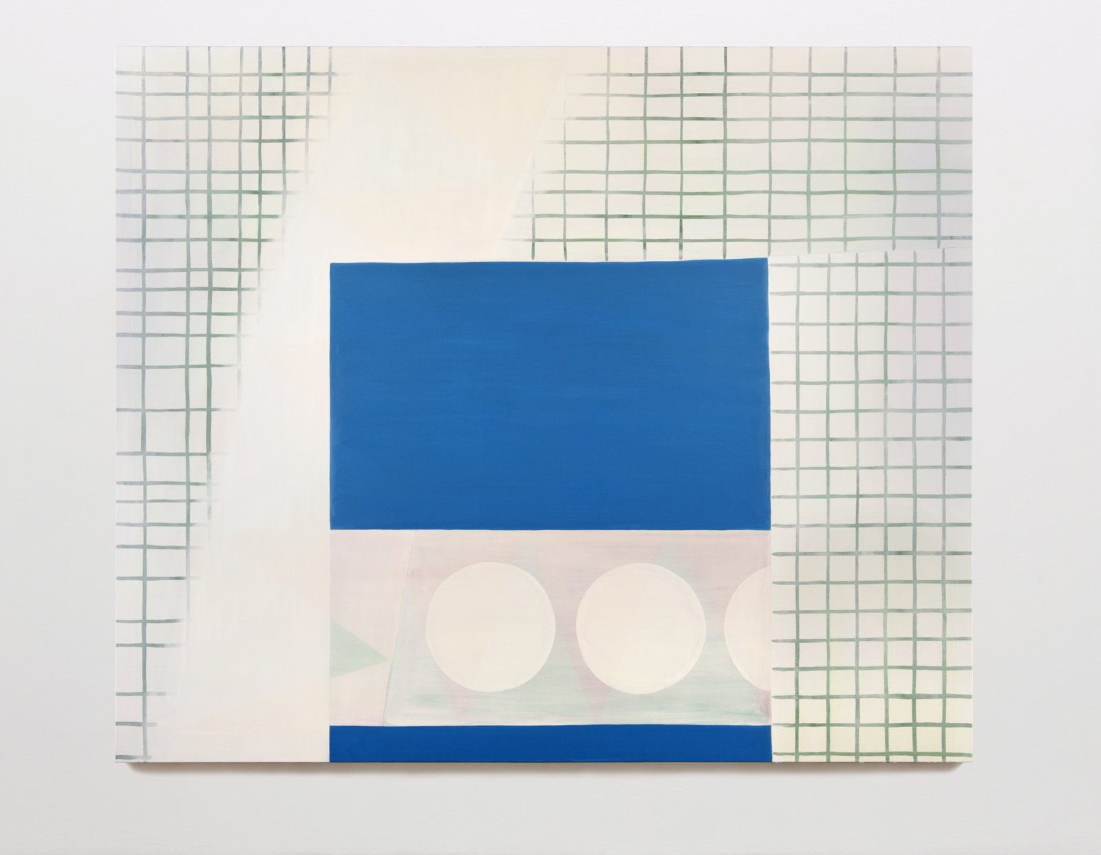 Elizabeth McIntosh, Physical Graffiti, 2010, oil on canvas, 75 x 90 in. (191 x 229 cm)
  