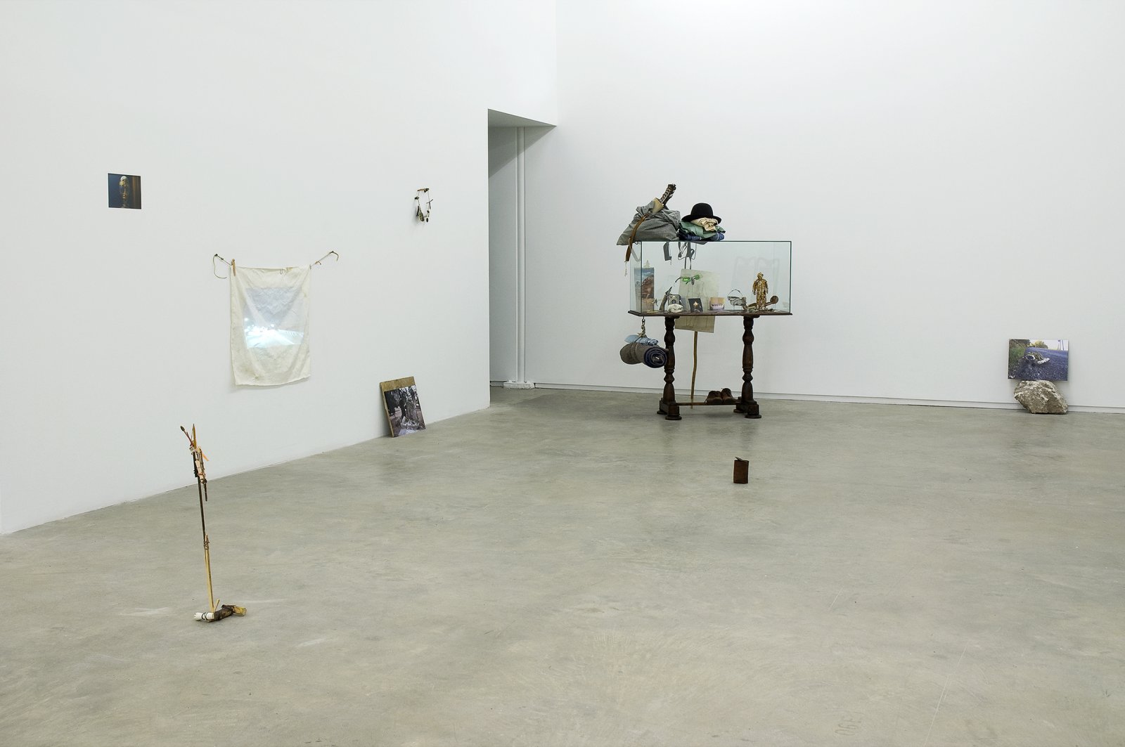 Gareth Moore, installation view, Uncertain Pilgrimage, Catriona Jeffries, 2009  by Ashes Withyman
