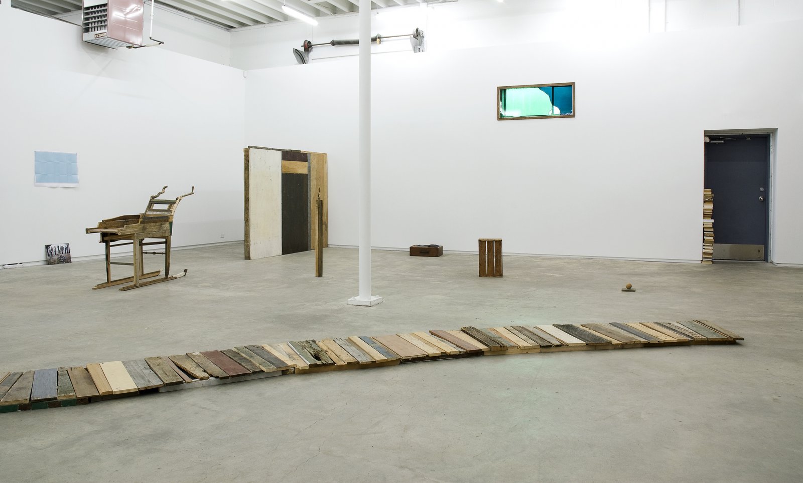 Gareth Moore, installation view, Uncertain Pilgrimage, Catriona Jeffries, 2009 ​​ by Ashes Withyman