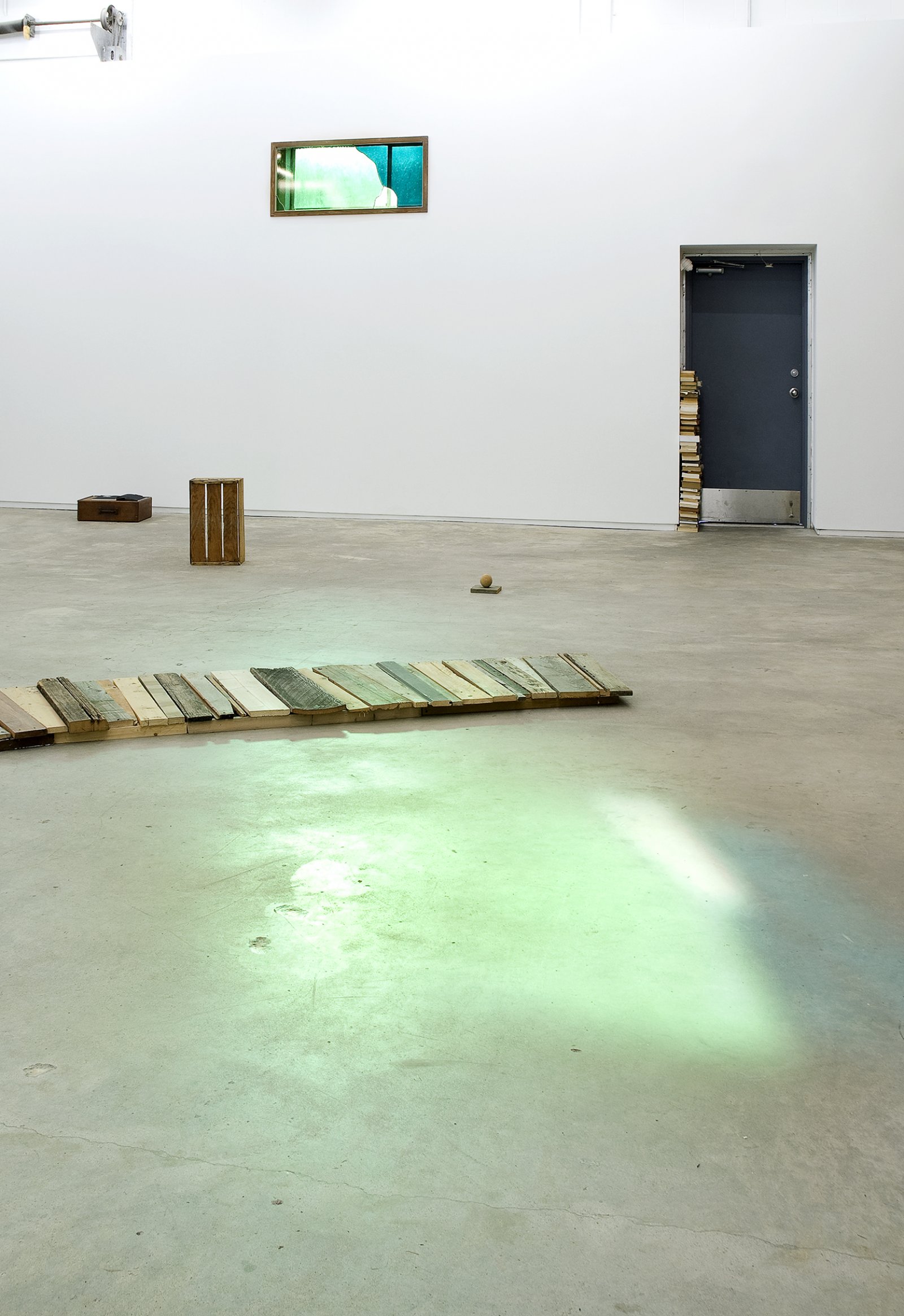 Gareth Moore, installation view, Uncertain Pilgrimage, Catriona Jeffries, 2009 ​​ by Ashes Withyman