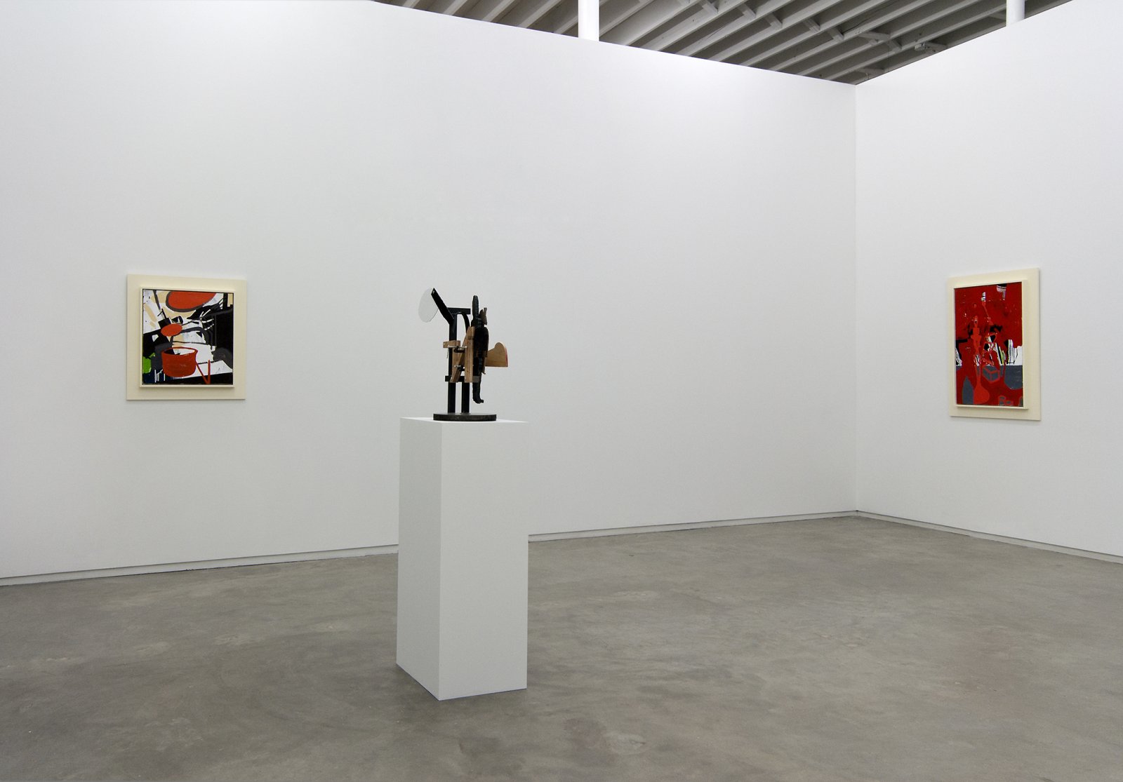 Damian Moppett, installation view, The Sculptor's Studio is a Painting, Catriona Jeffries, 2010 by Damian Moppett