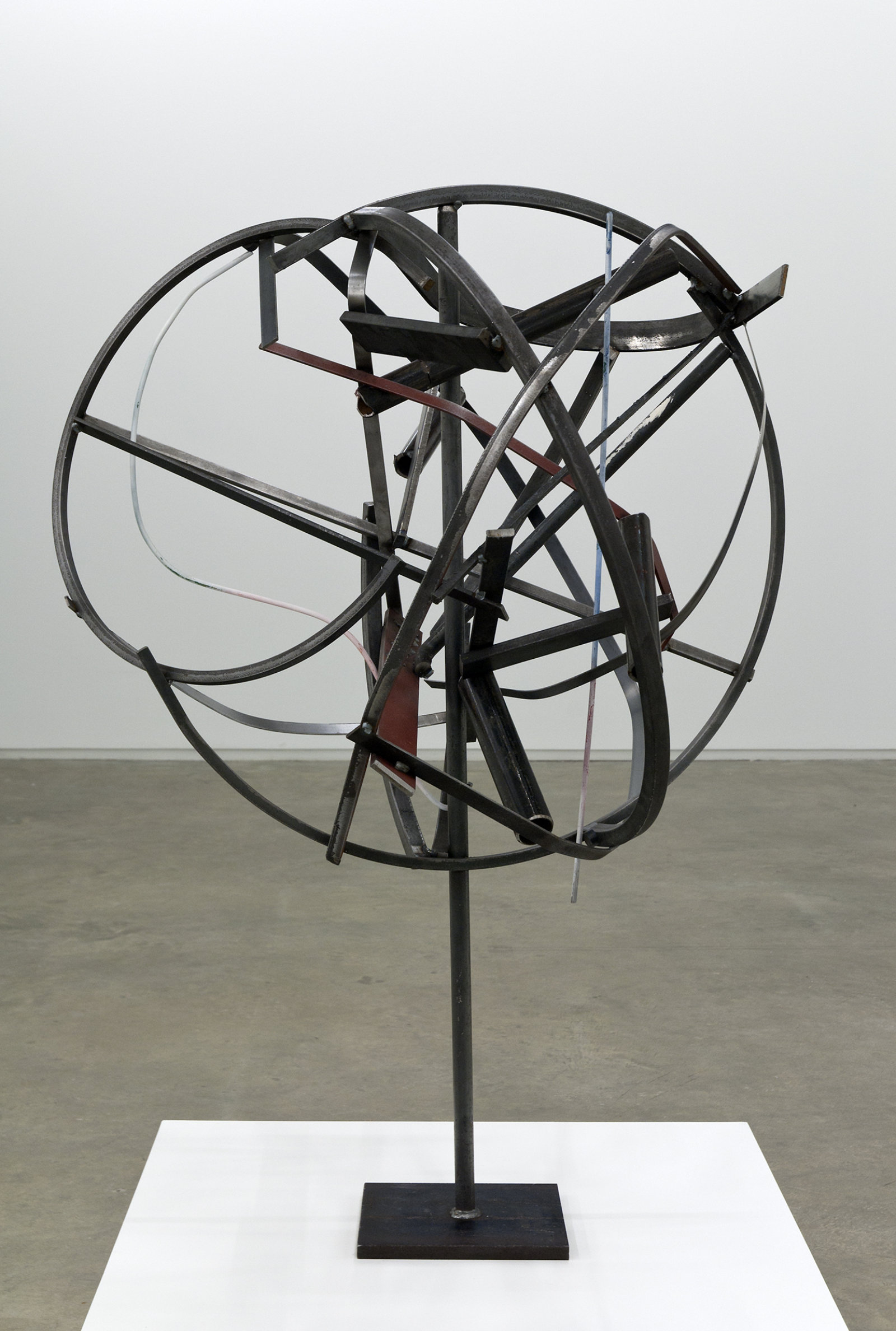 Damian Moppett, Untitled, 2010, steel, magnets, 47 x 31 x 30 in. (119 x 79 x 76 cm)