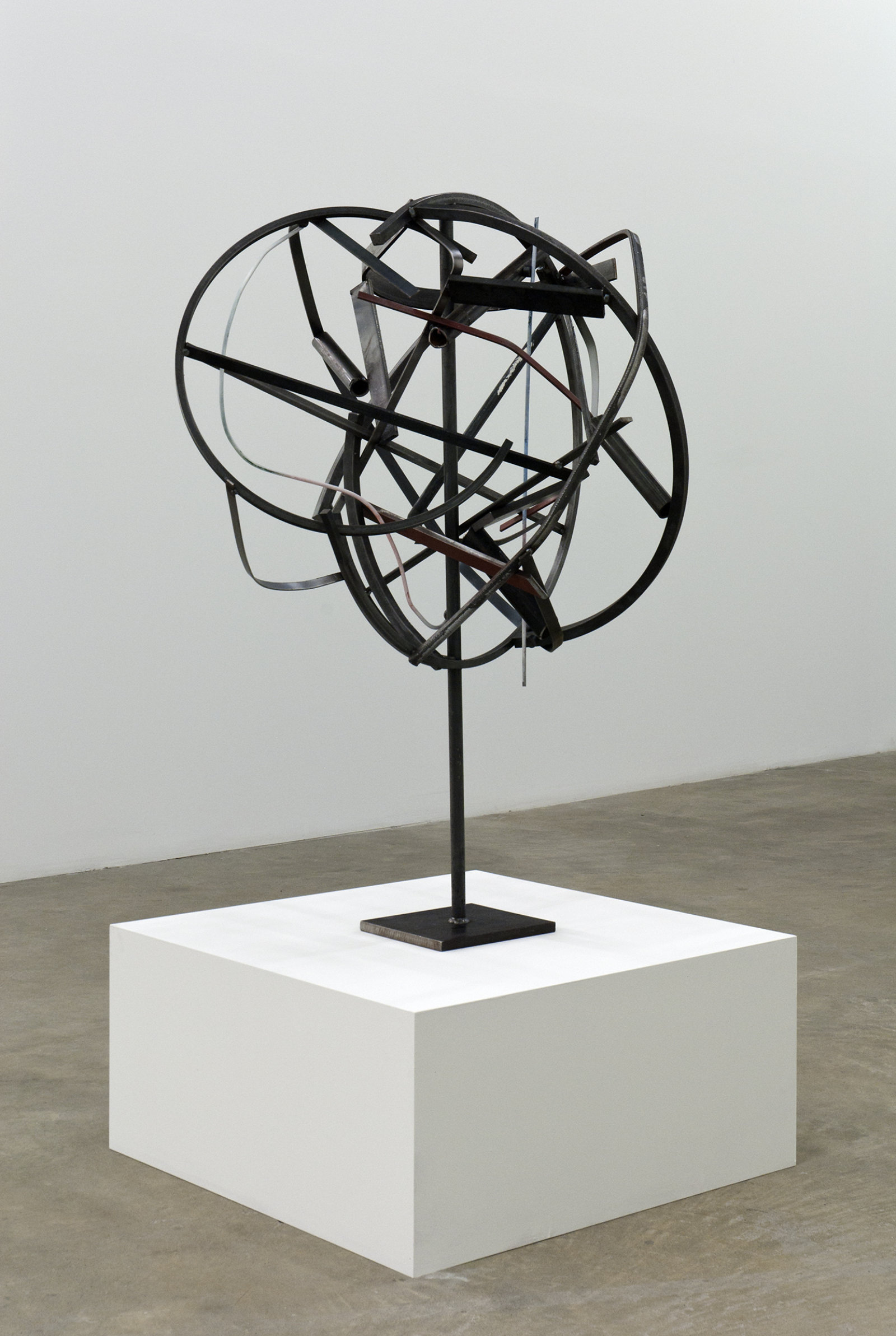 Damian Moppett, Untitled, 2010, steel, magnets, 47 x 31 x 30 in. (119 x 79 x 76 cm)