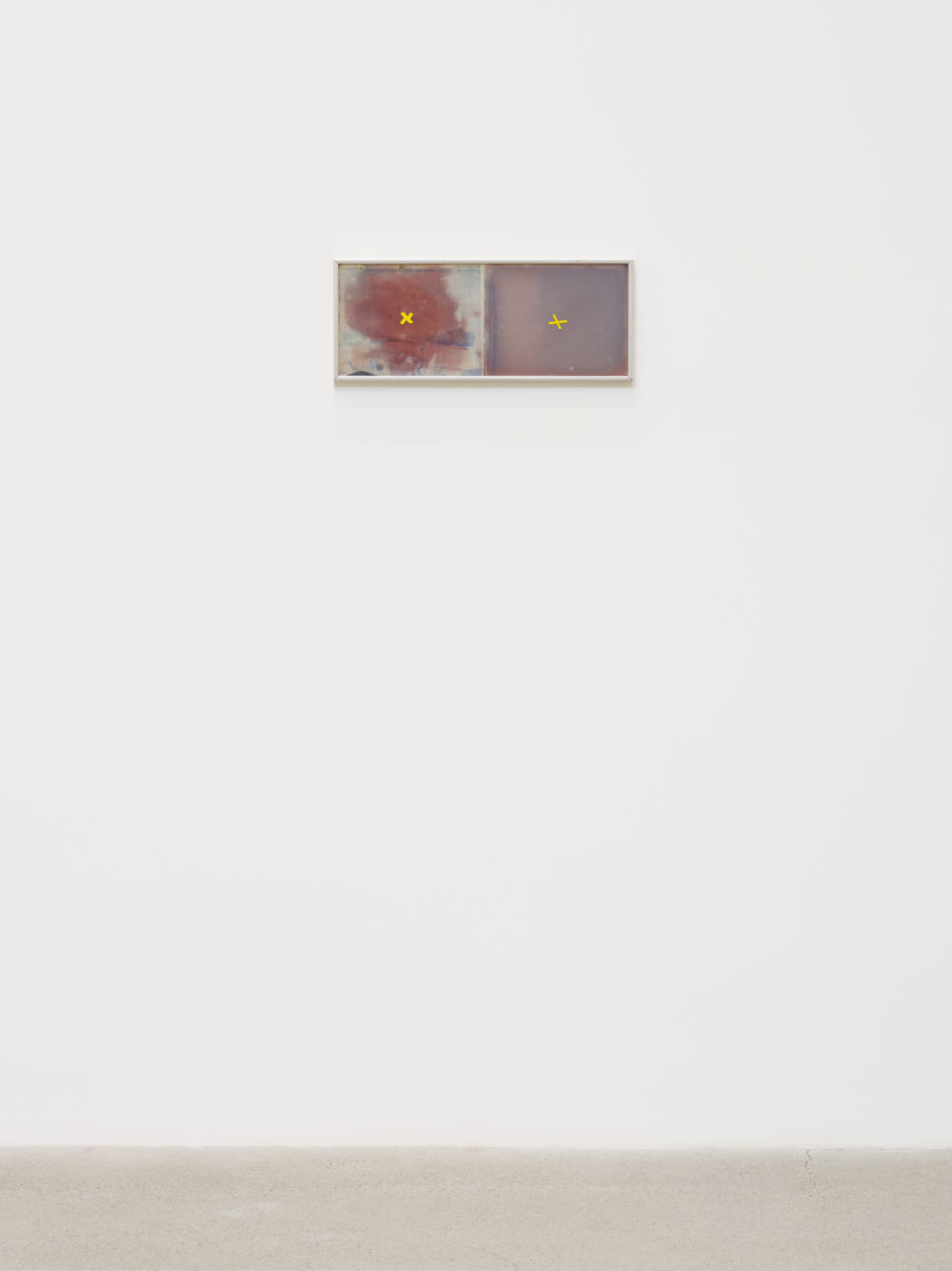 Jerry Pethick, Conjugate, 1969–70, transmission holograms, 7 1/4 x 20 1/4 in. (18 x 51 cm) by 