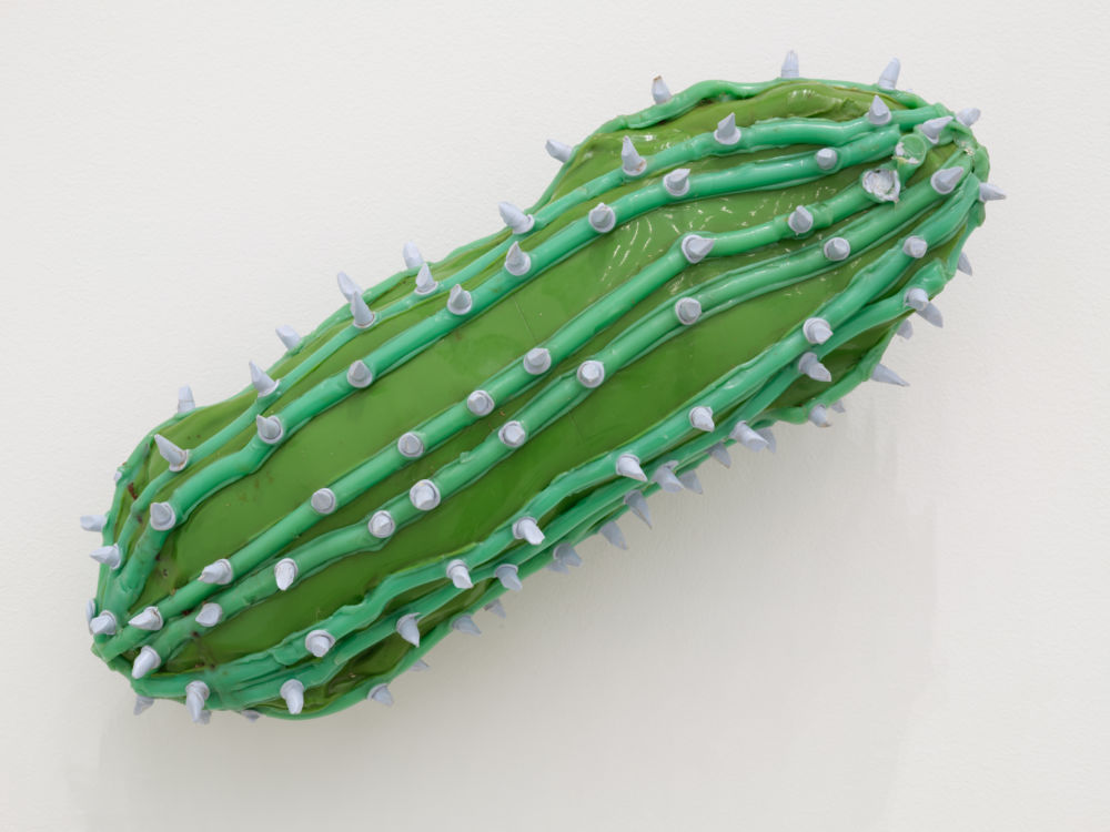 Jerry Pethick, Desert Flowers, Cactus and Skylight (exploded sculpture), 1965, mixed plastics, paint, 82 x 92 3/8 x 7 1/8 in. (208 x 235 x 18 cm) by 