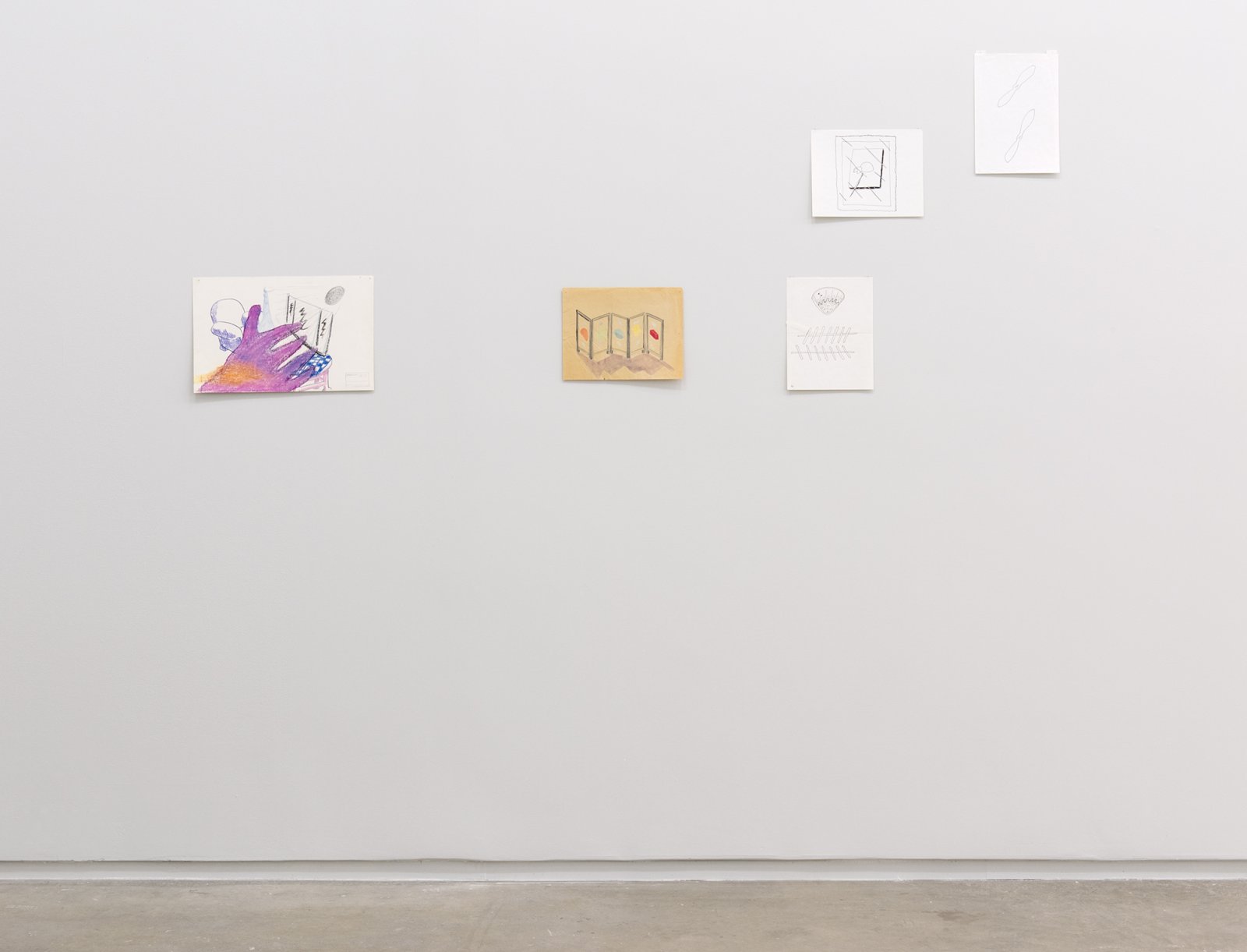 Jerry Pethick, installation view, Where sidewalks leap on the table, Catriona Jeffries, 2014  by Jerry Pethick