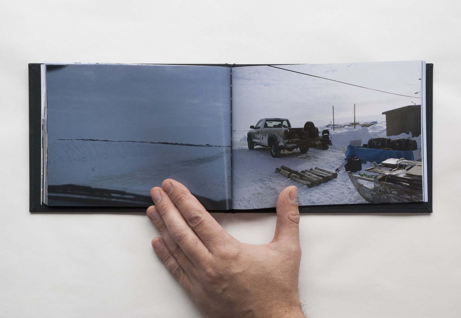 Kevin Schmidt, A Sign in the Northwest Passage (Photobook), 2010, print-on-demand photobook, 60 pages, 6 x 8 in. (15 x 20 cm)