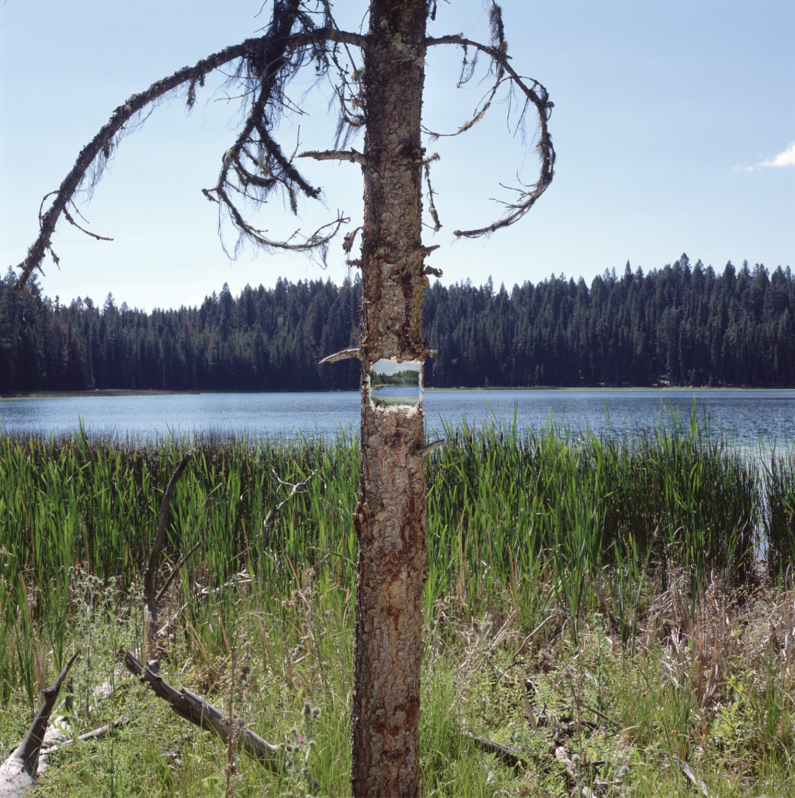 Kevin Schmidt, Little Blue Lake, 2006, lightjet print, 50 x 49 in. (126 x 124 cm)