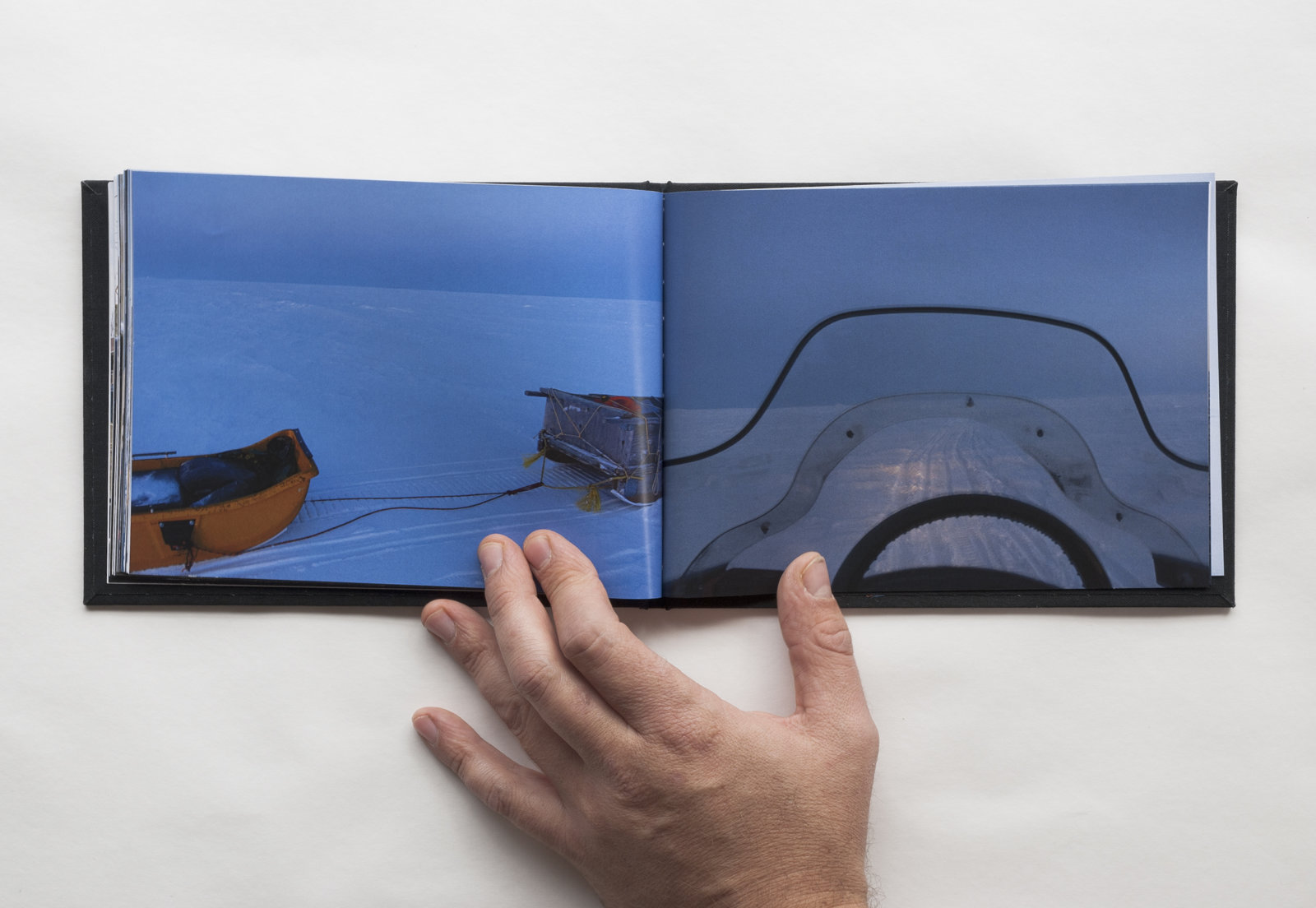 Kevin Schmidt, A Sign in the Northwest Passage (Photobook), 2010, print-on-demand photobook, 60 pages, 6 x 8 in. (15 x 20 cm)