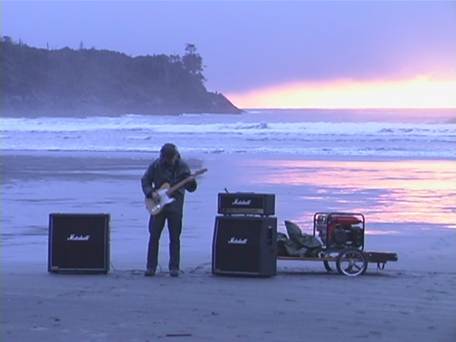 Kevin Schmidt, Long Beach Led Zep (still), 2002, single channel video from DVD, 9 minutes, 12 seconds looped
