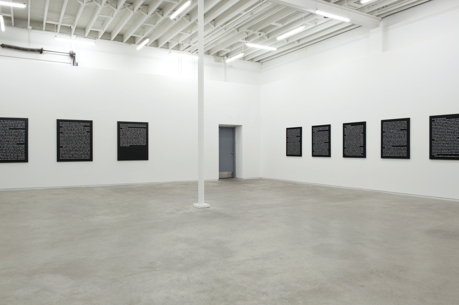 Ron Terada, installation view, Jack, Catriona Jeffries, 2011