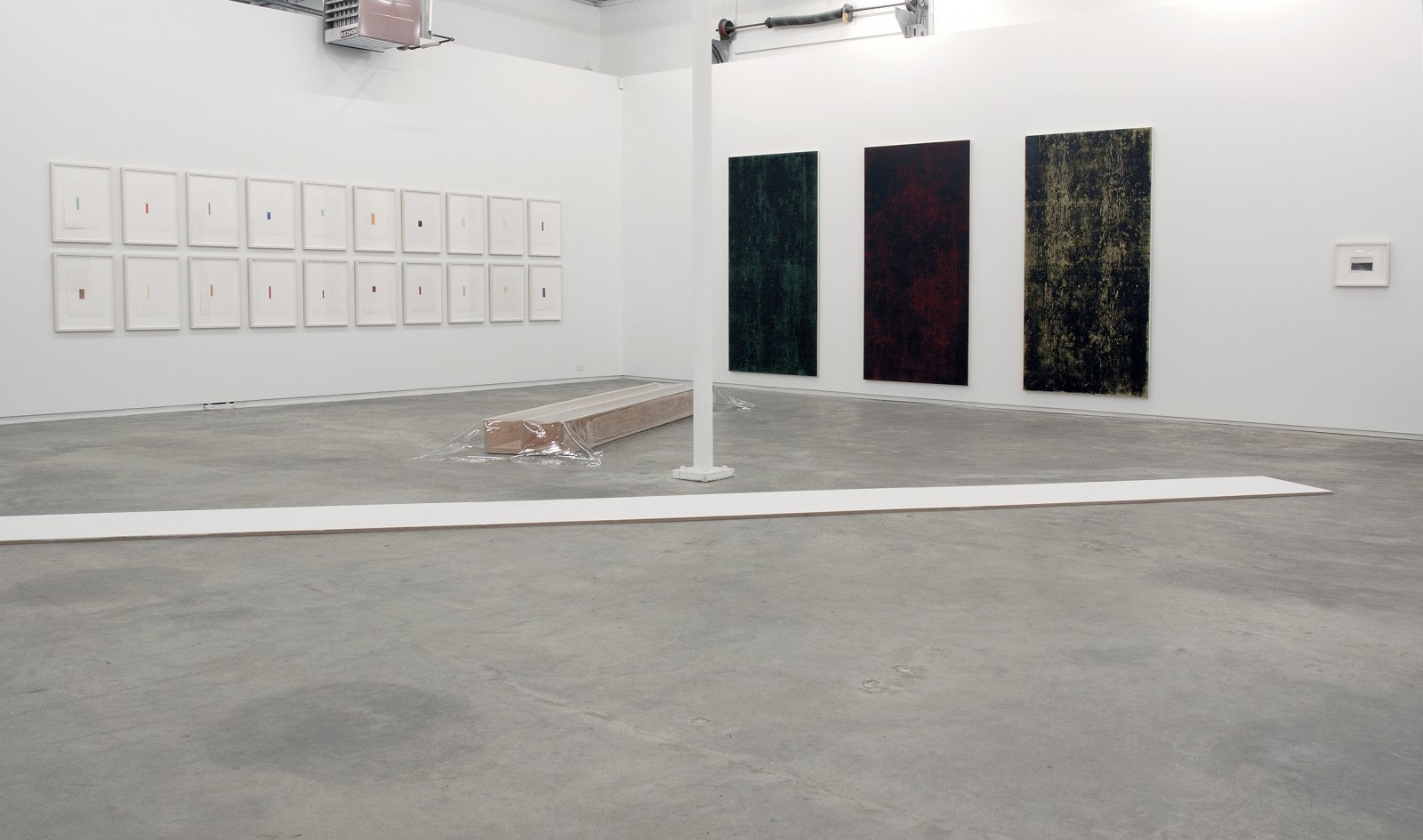 ​Ian Wallace, installation view, Catriona Jeffries, 2007 by Ian Wallace