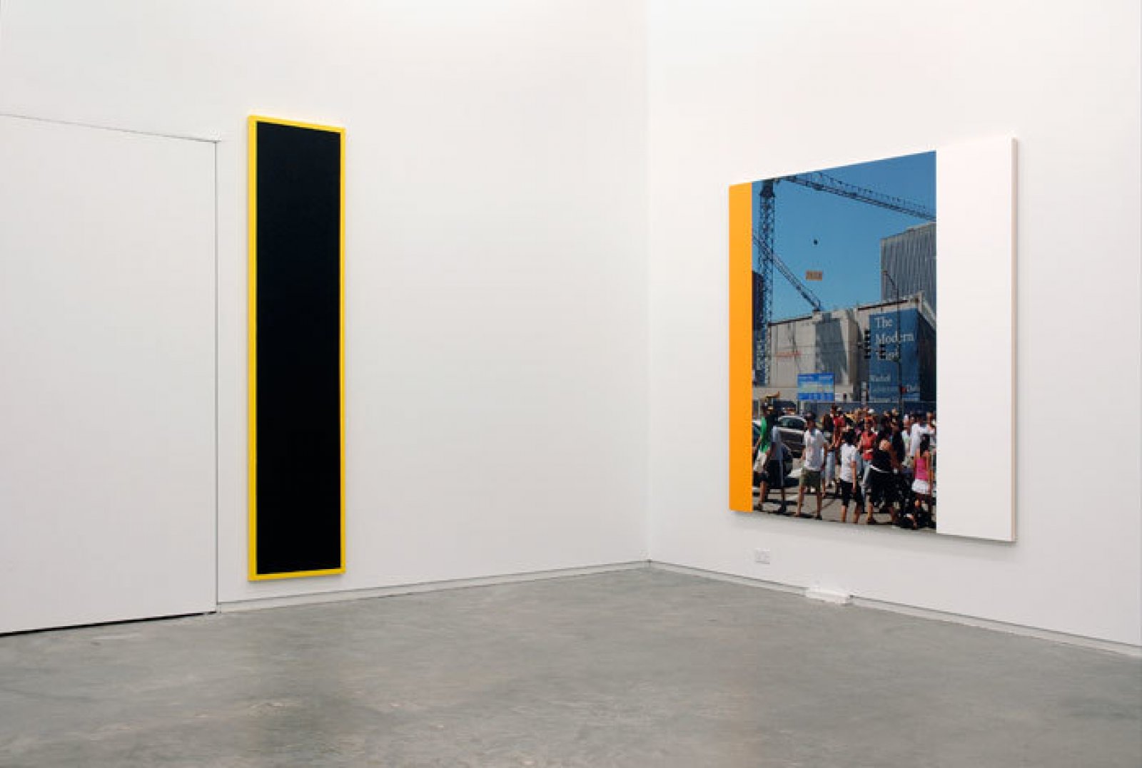 ​Ian Wallace, installation view, Catriona Jeffries, 2007 by Ian Wallace