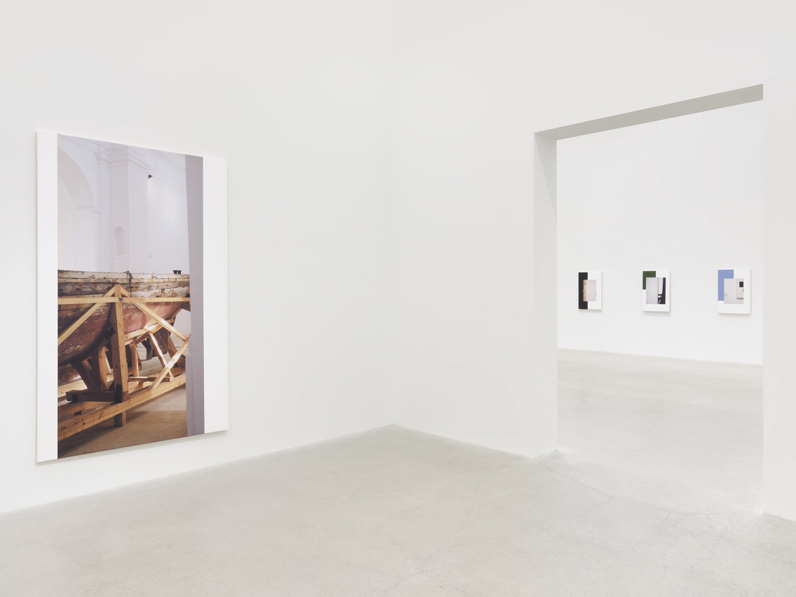 Ian Wallace, installation view, ​In the Museum​, Catriona Jeffries, Vancouver, 2021​ by Ian Wallace
