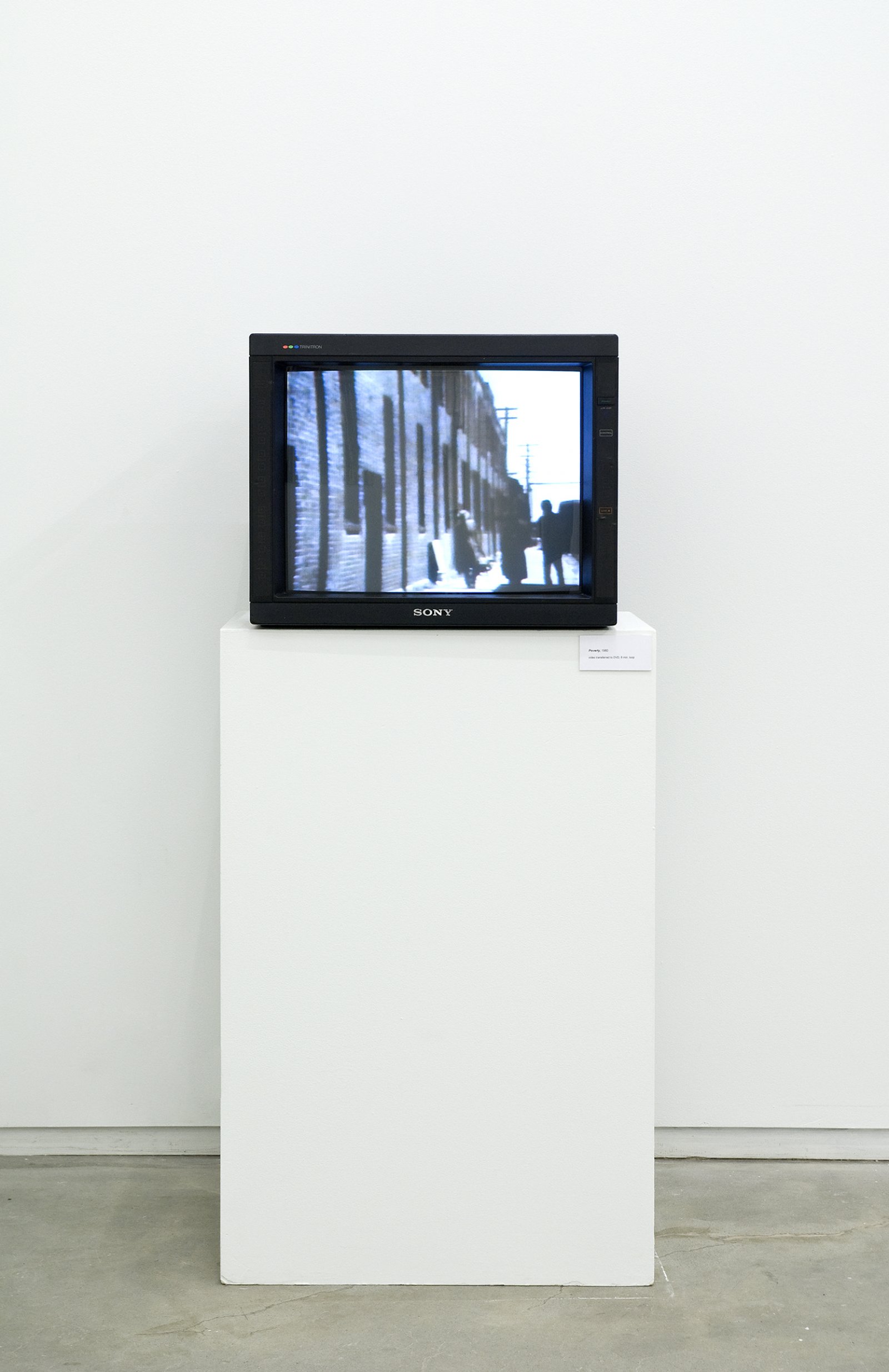 Ian Wallace, Poverty 1980, 1980, 16mm film transferred to digital, dimensions variable