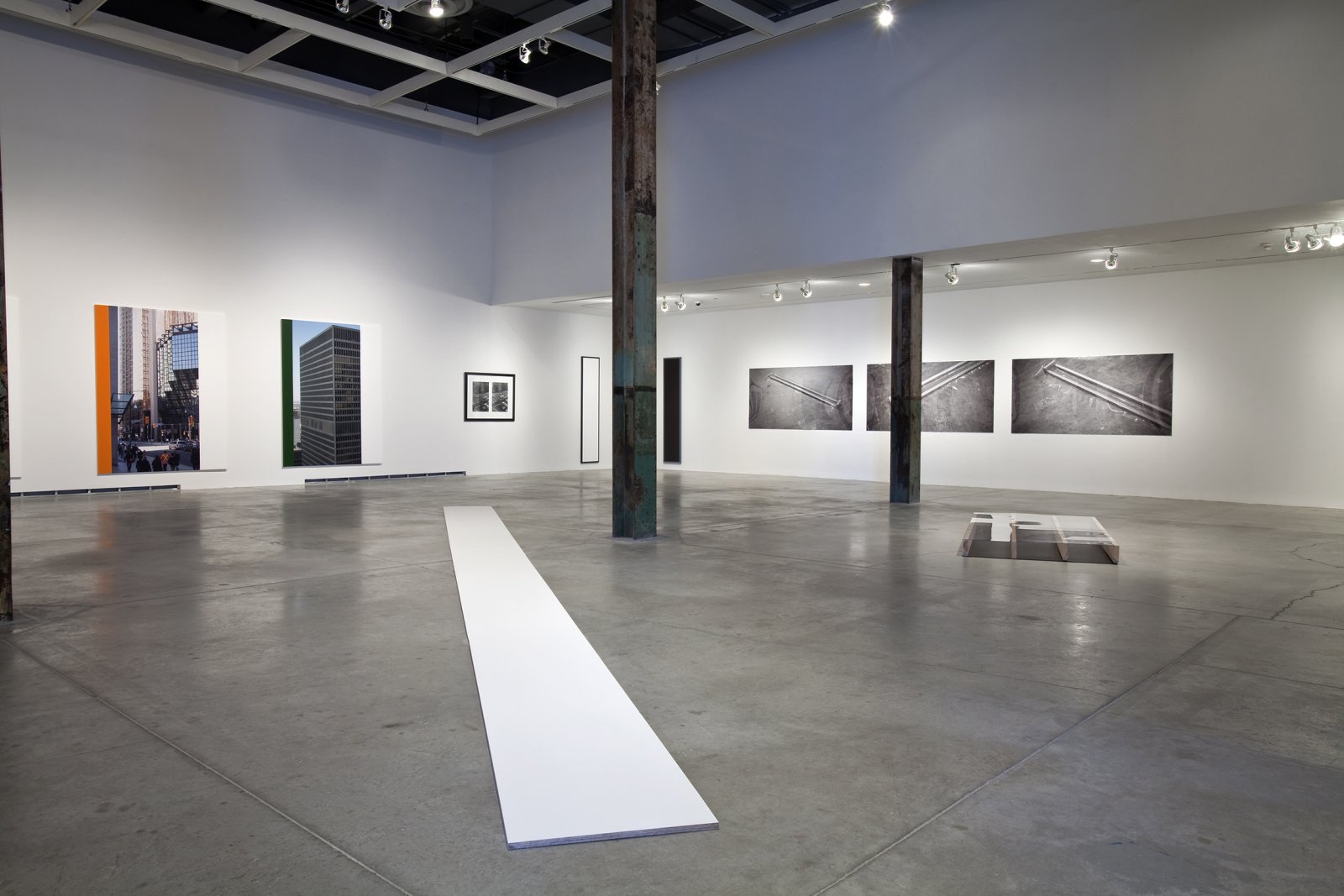 ​Ian Wallace, installation view, ​The Economy of the Image​, The Power Plant, Toronto, 2010​​​​ by Ian Wallace