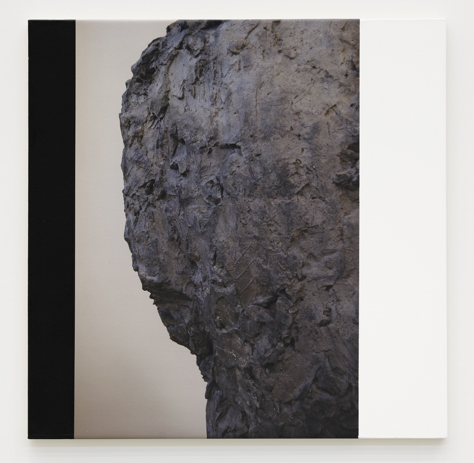 Ian Wallace, Untitled (The Hans Josephsohn Series), 2009, photolaminate and acrylic on canvas, triptych, each 36 x 36 in. (92 x 92 cm)