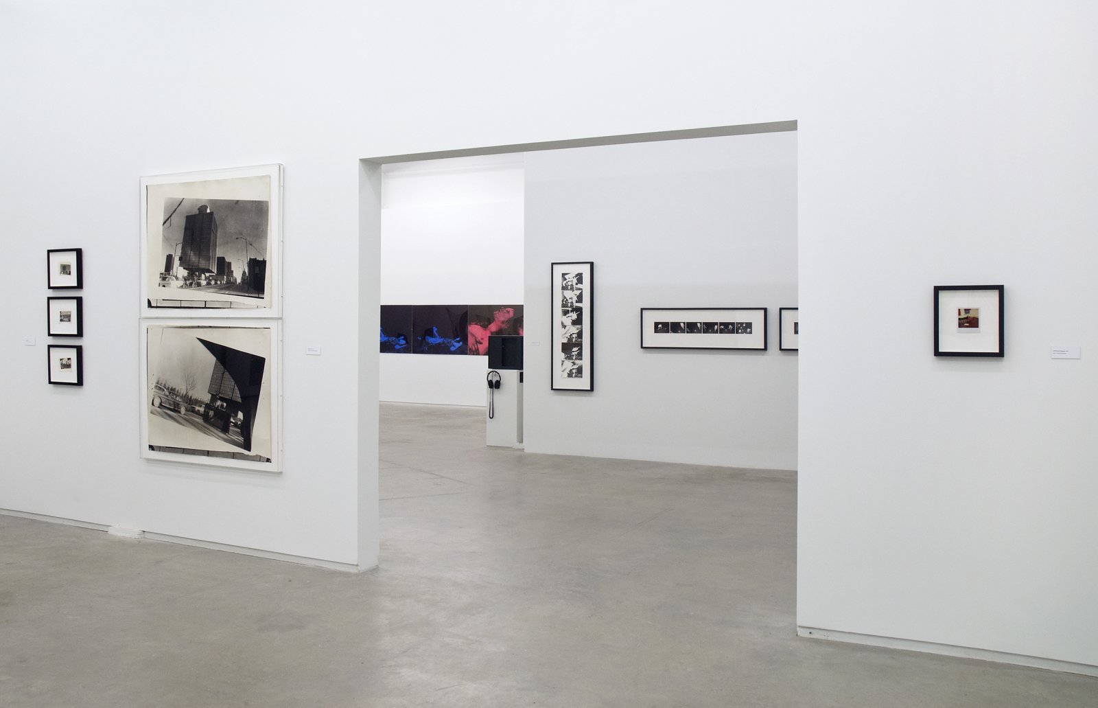 ​Ian Wallace, installation view, Works 1970–1979, Catriona Jeffries, 2009 by Ian Wallace