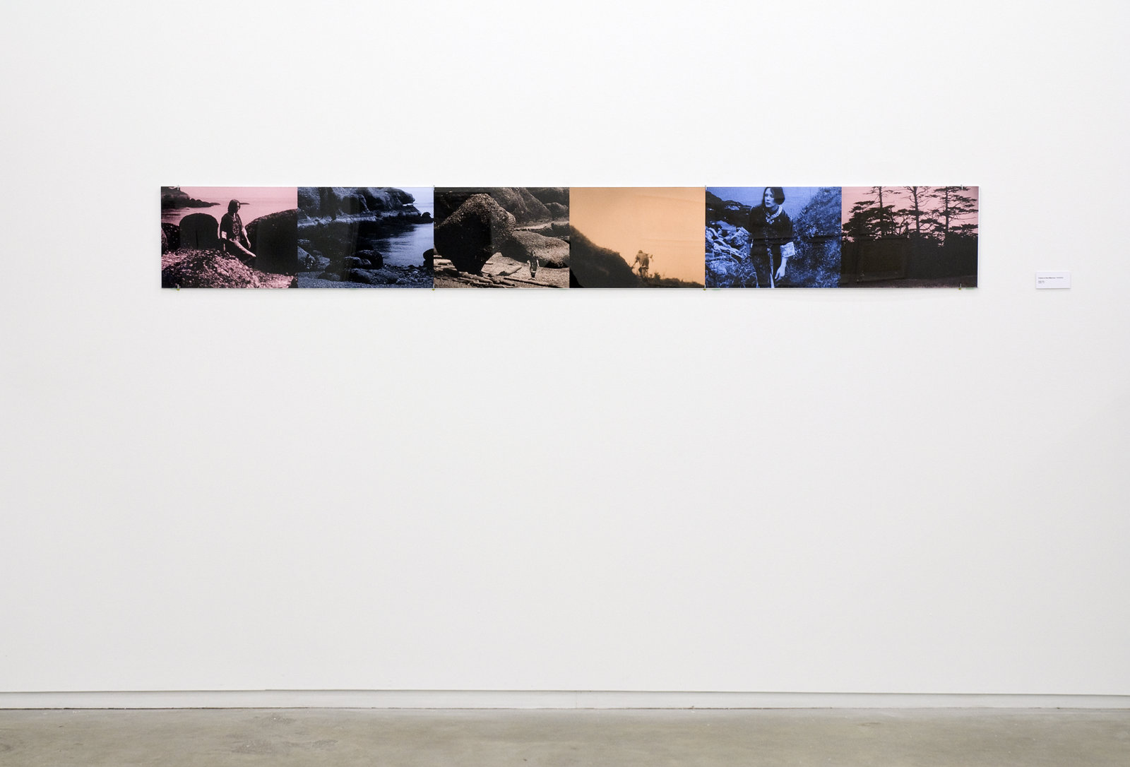 Ian Wallace, Colours of the Afternoon, 1979–2009, colour inkjet photo, 12 x 96 in. (30 x 244 cm)