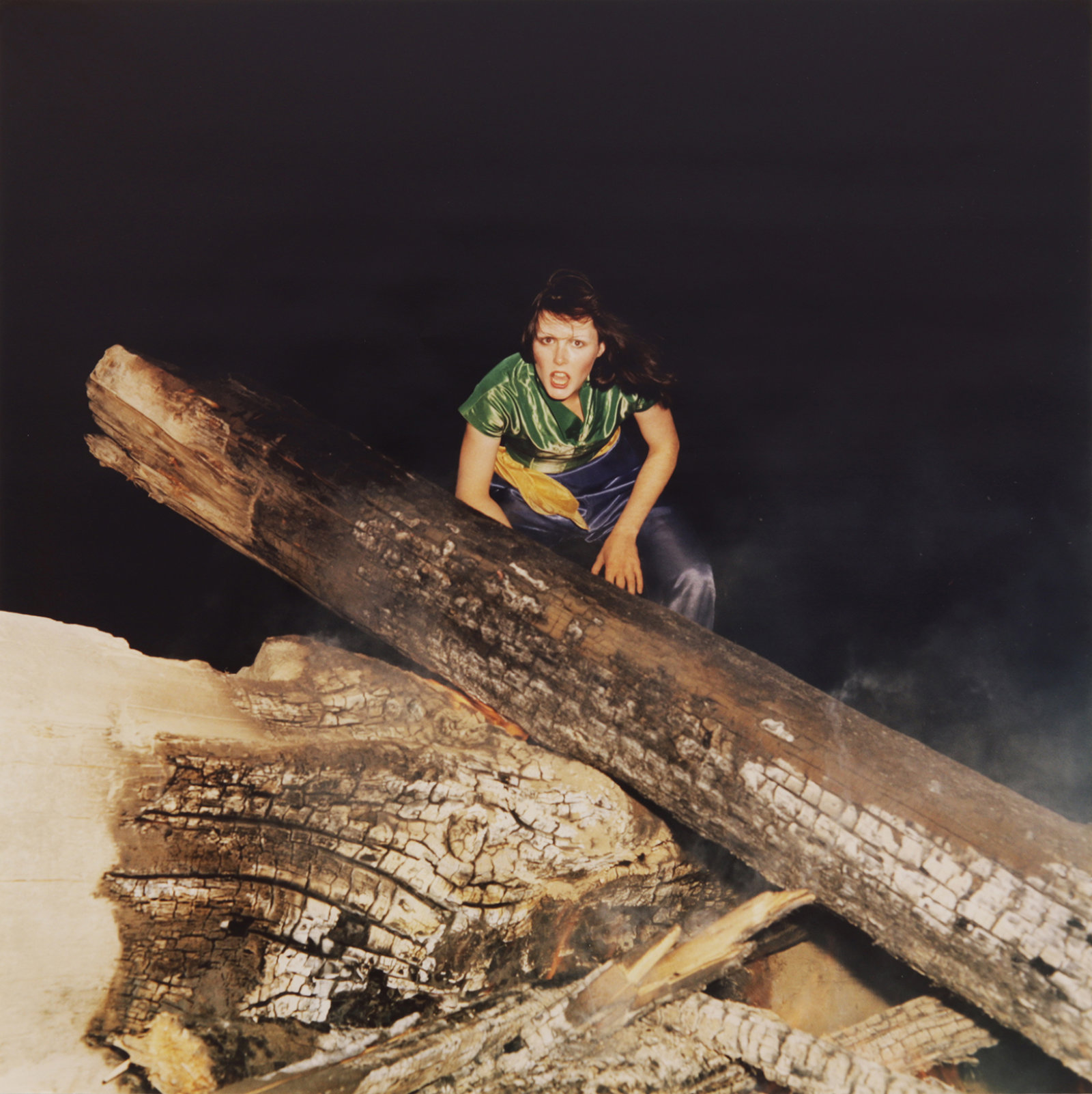 Ian Wallace, Hypnerotomachia (the Fire) (detail), 1977, 4 c-prints, 29 x 116 in. (74 x 295 cm)