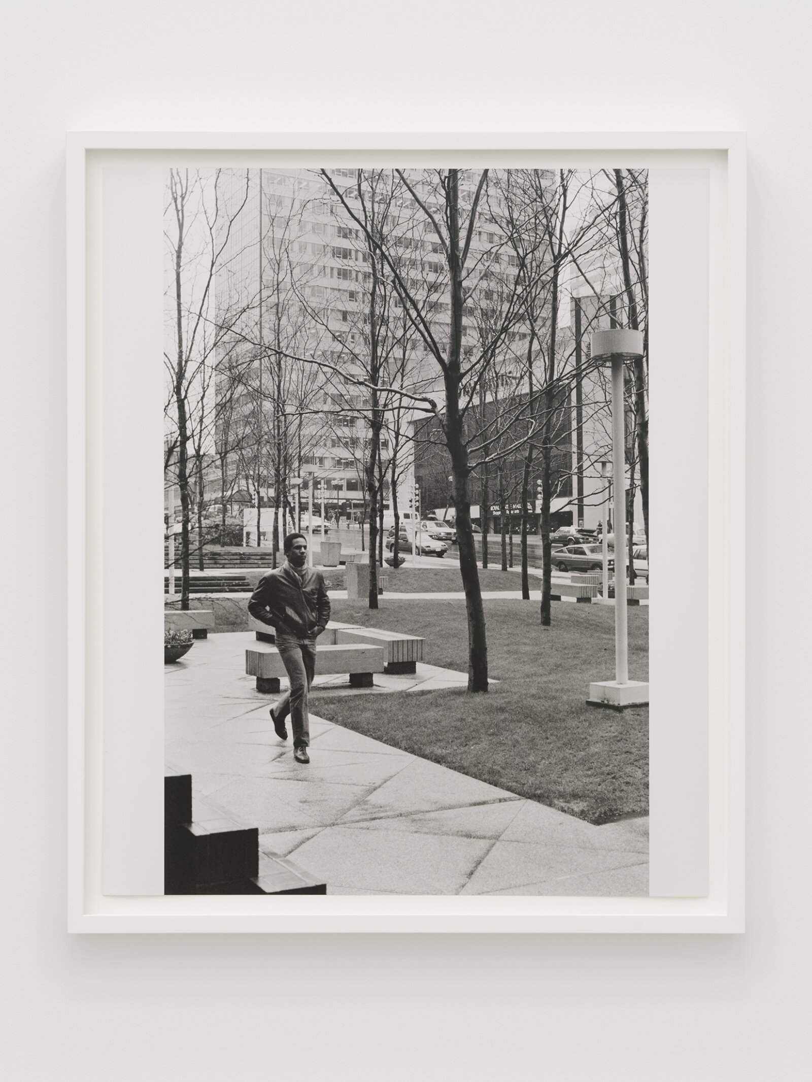 Ian Wallace, My Heroes in the Street (Stan Douglas), 1986, photograph, 27 x 23 in. (67 x 57 cm)