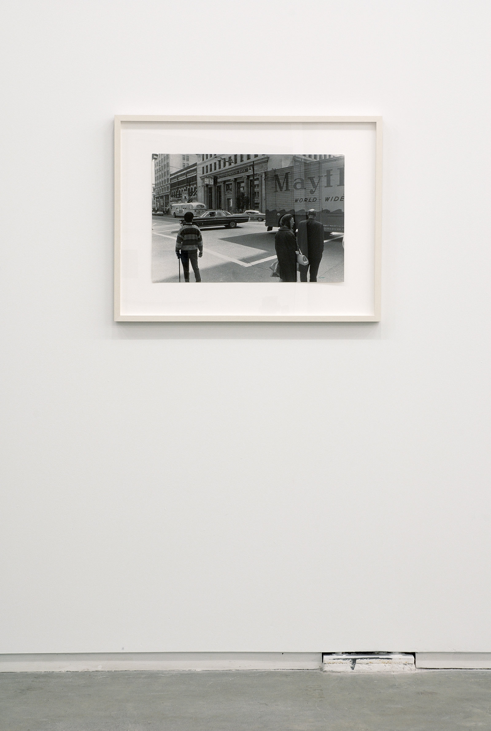 Ian Wallace, Untitled (Intersection), 1970–1995, silver print, 16 x 24 in. (39 x 60 cm)