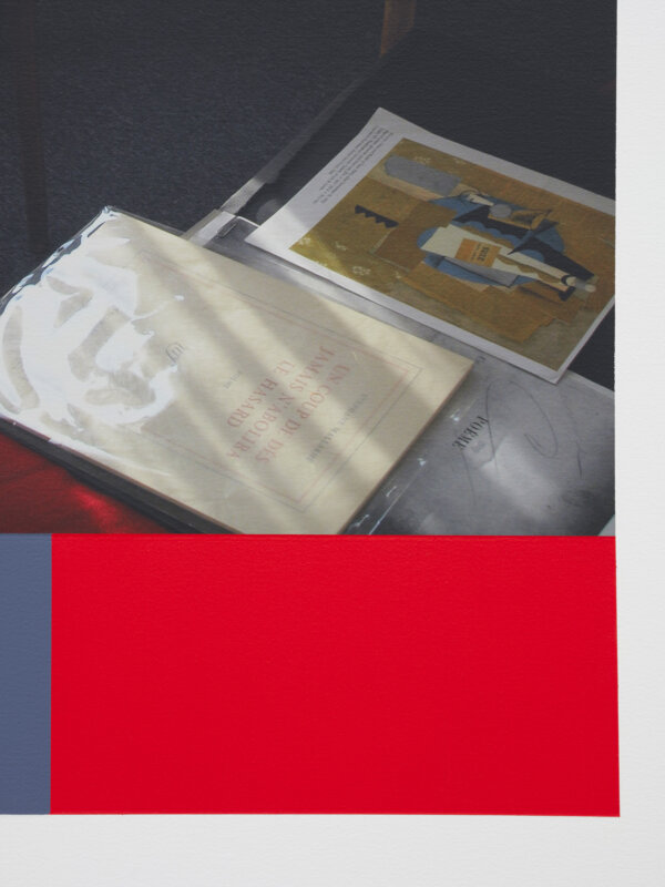 Ian Wallace, Hotel Rivoli (22 November 2003) III ﻿(detail), 2012, photolaminate and acrylic on canvas, 60 x 48 in. (152 x 122 cm)